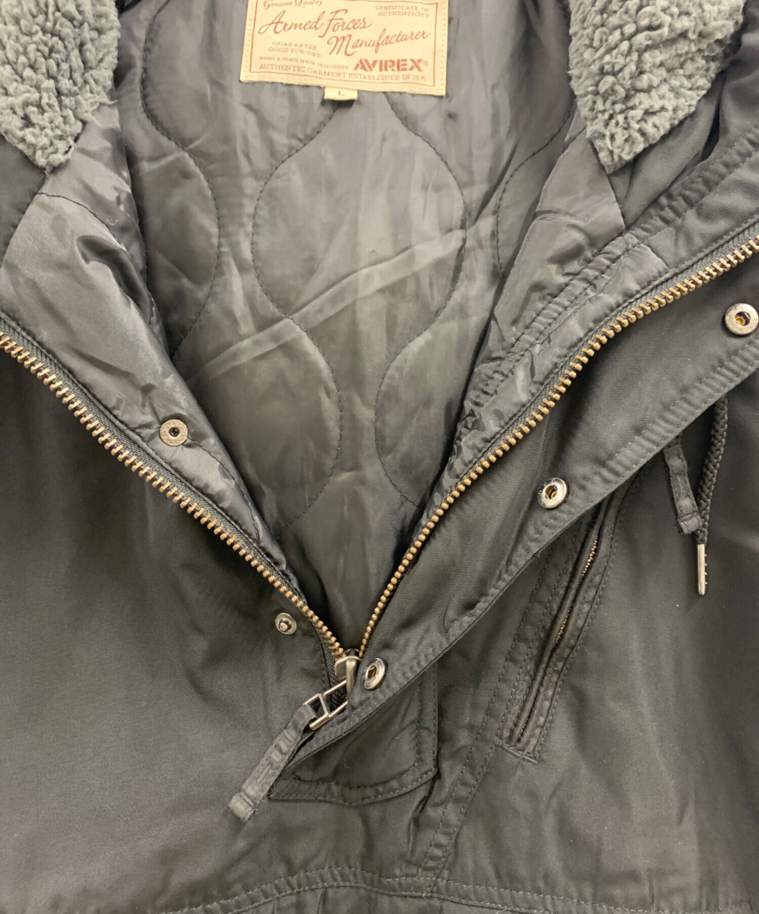 中古・古着通販】AVIREX (アヴィレックス) アノラックパーカー 