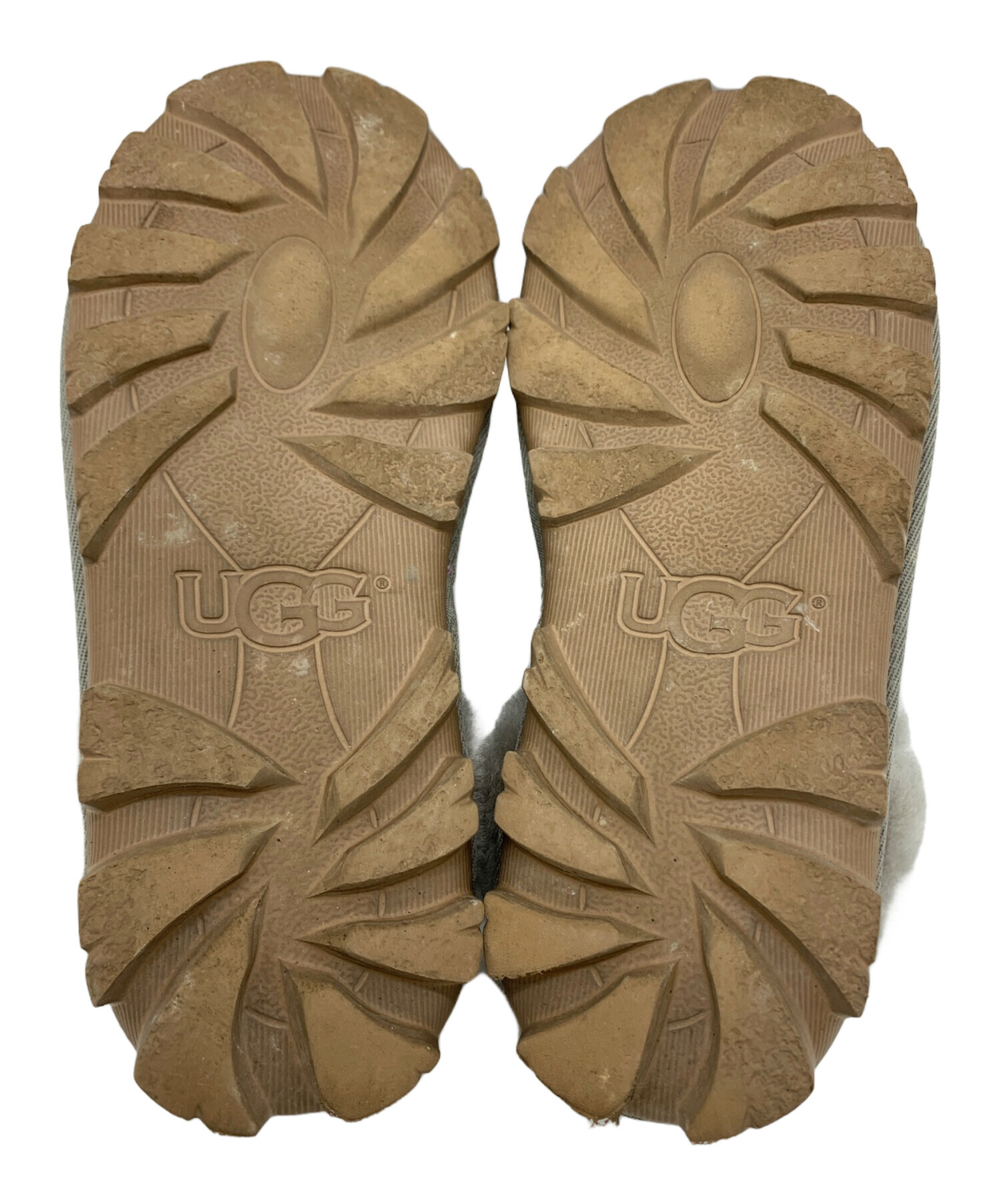 中古・古着通販】UGG (アグ) UGG ファーサンダル グレー サイズ:24cm