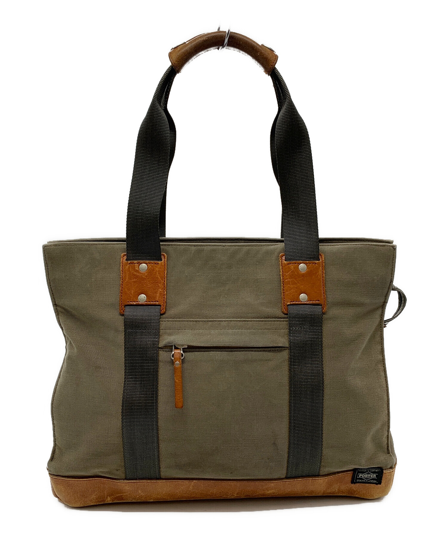 中古・古着通販】PORTER (ポーター) PORTER ROOT トートバッグ カーキ 