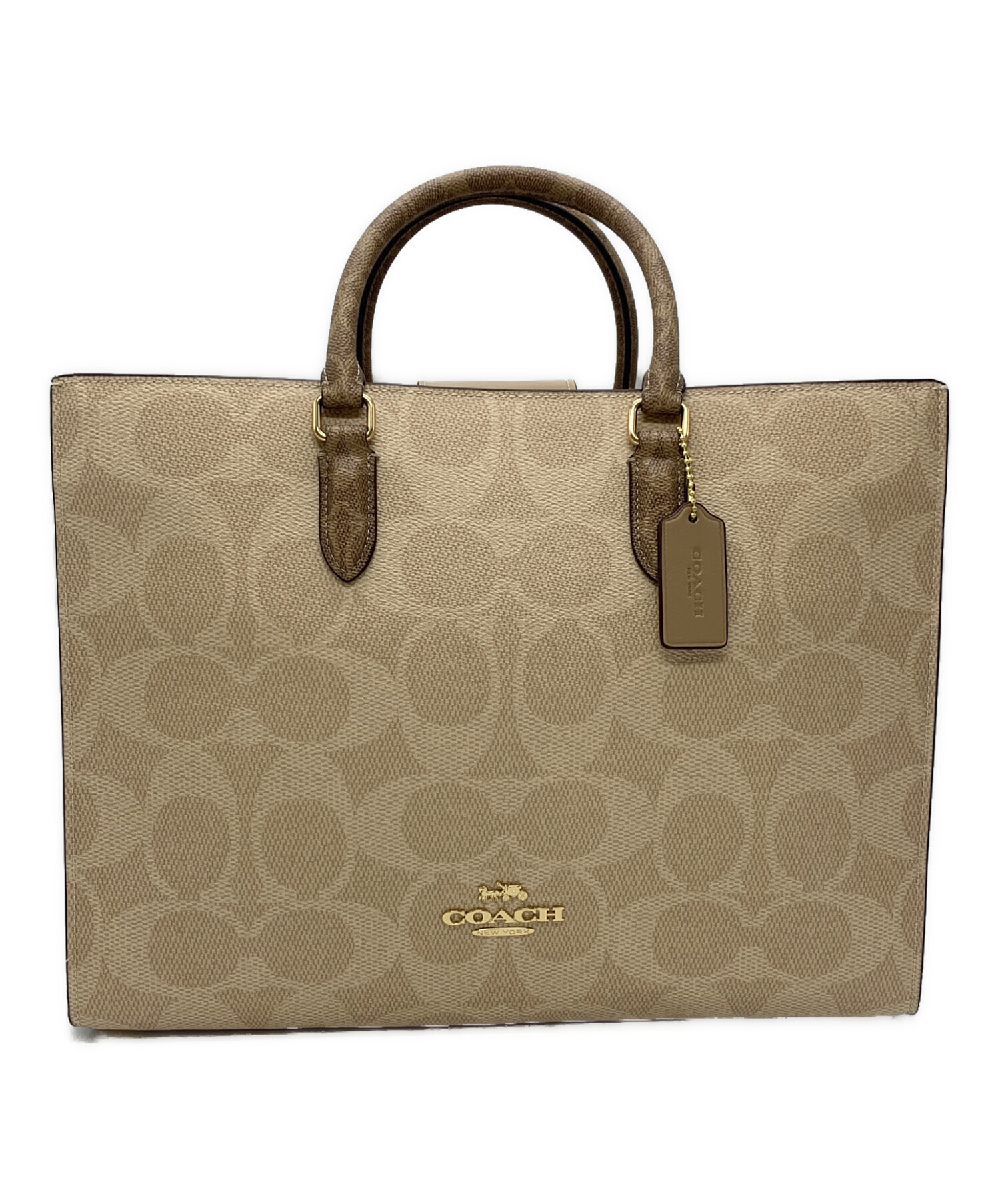 コーチのバック2回使用 COACH（コーチ） バッグ 新作セール 2way 斜め掛け トートバッグ