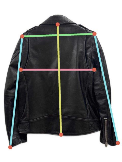 中古・古着通販】DIESEL (ディーゼル) ダブルライダースジャケット