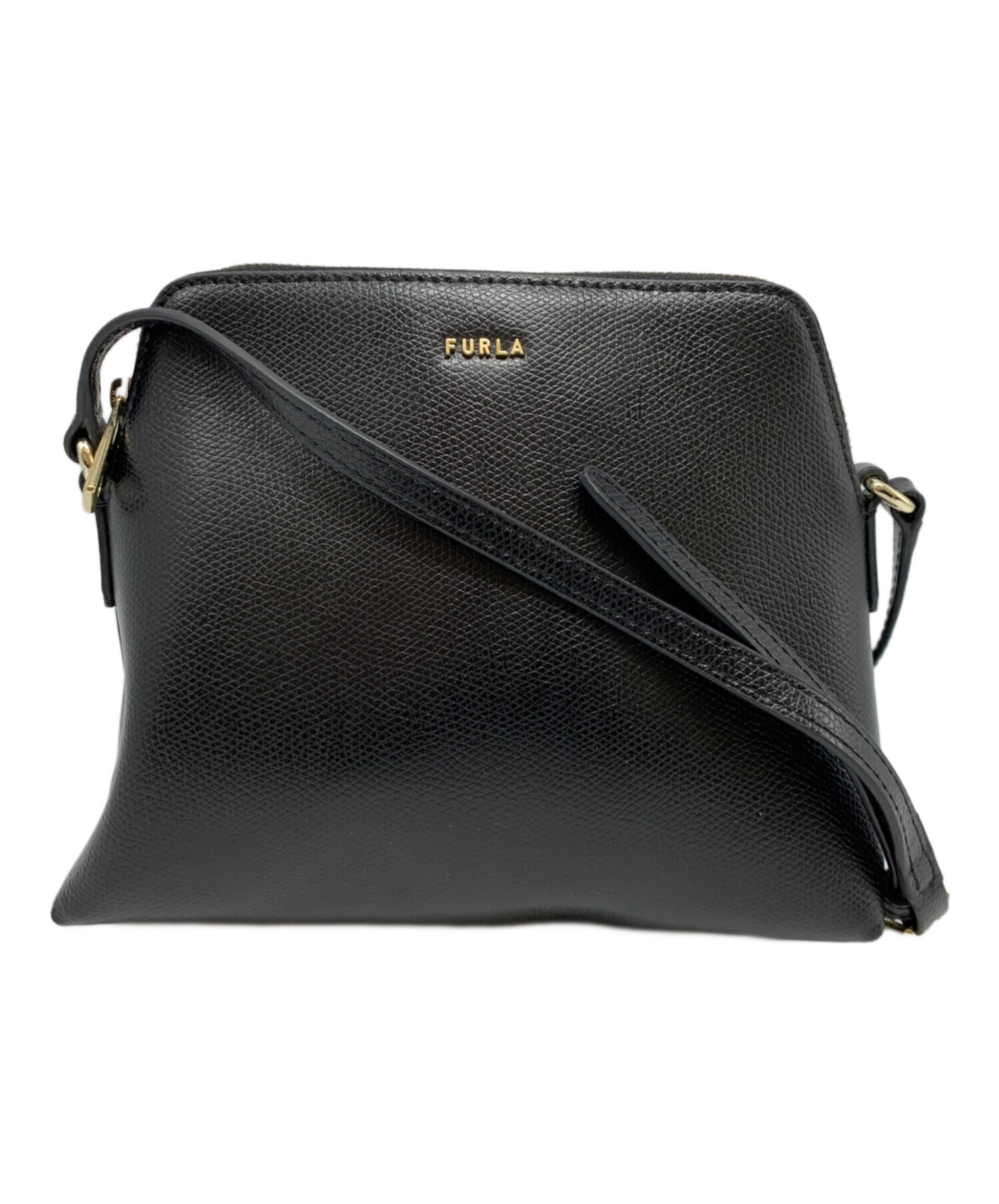 中古・古着通販】FURLA (フルラ) ショルダーバッグ ブラック｜ブランド