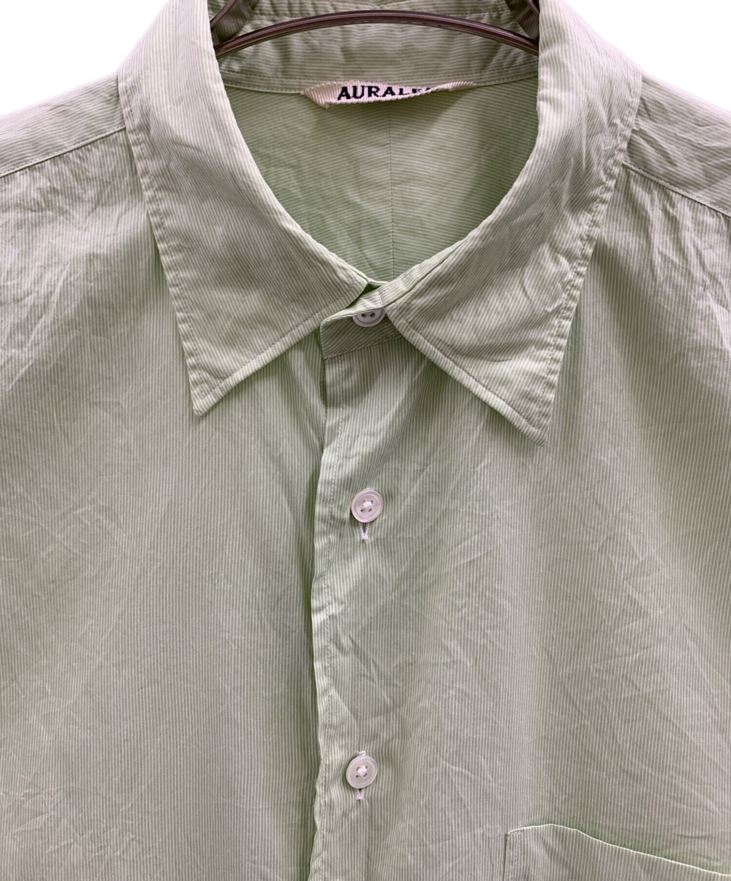 中古・古着通販】AURALEE (オーラリー) AURALEE FINX SILK STRIPE