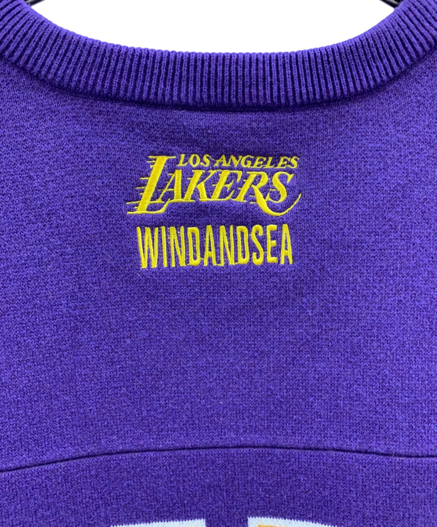 ウィンダンシー　スウェット　M　パープル 中古・古着通販】WIND AND SEA (ウィンダンシー) NBA (エヌビーエー