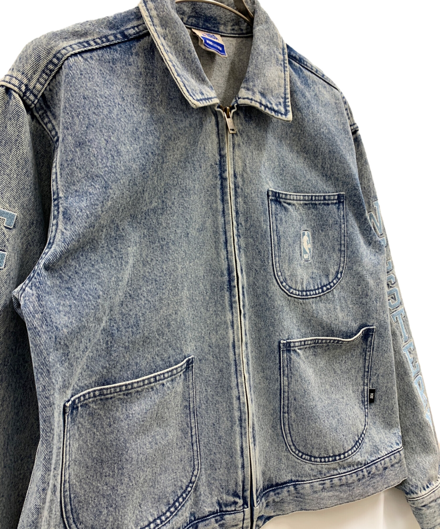 ウィンダンシー×ゴッドセレクション　デニムジャケット 中古・古着通販】WIND AND SEA (ウィンダンシー) NBA (エヌビーエー