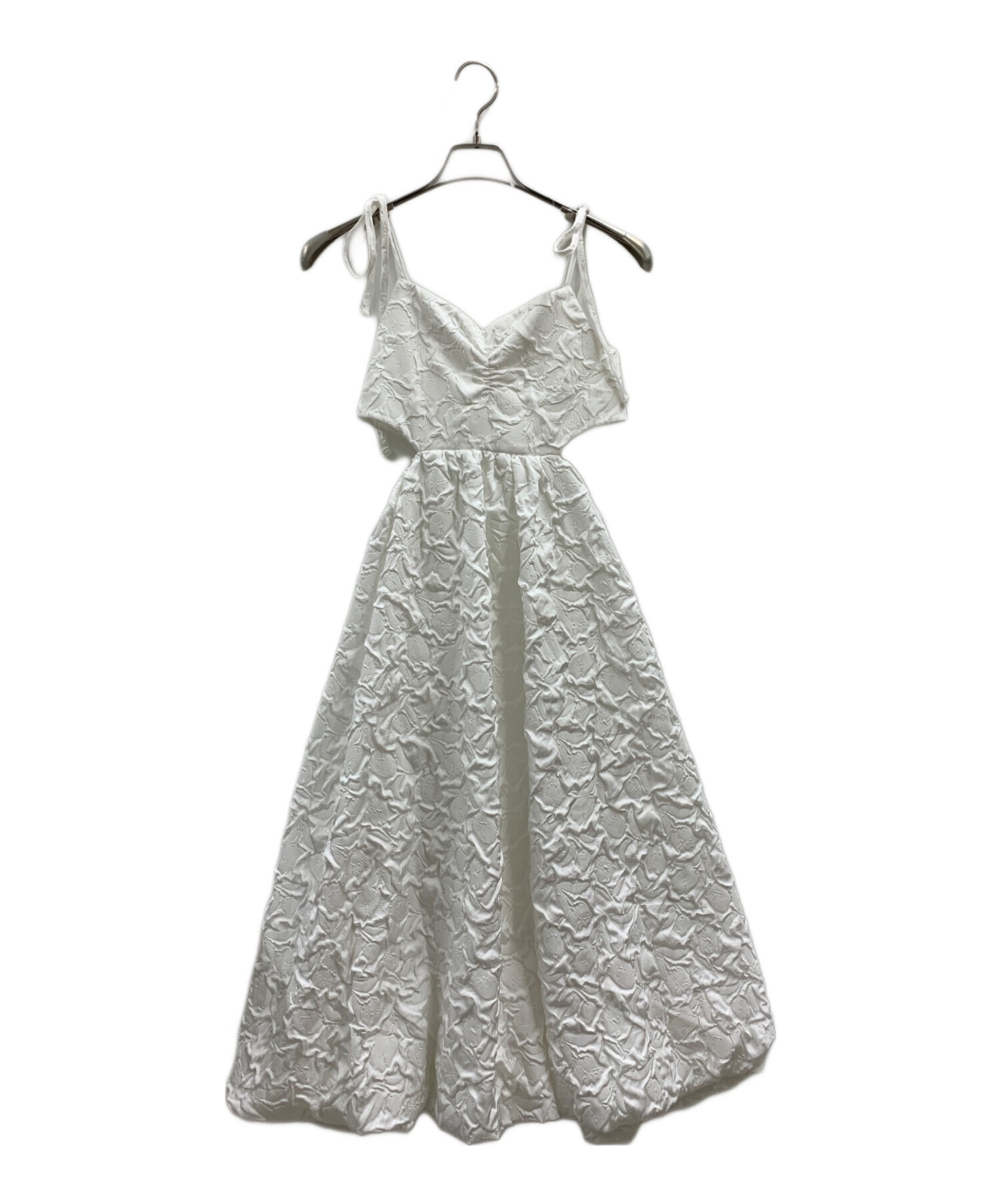 【お値下げしました】POPPY BALLOON CAMI ONE-PIECE 中古・古着通販】POPPY (ポピー) Balloon cami one-piece POPPY