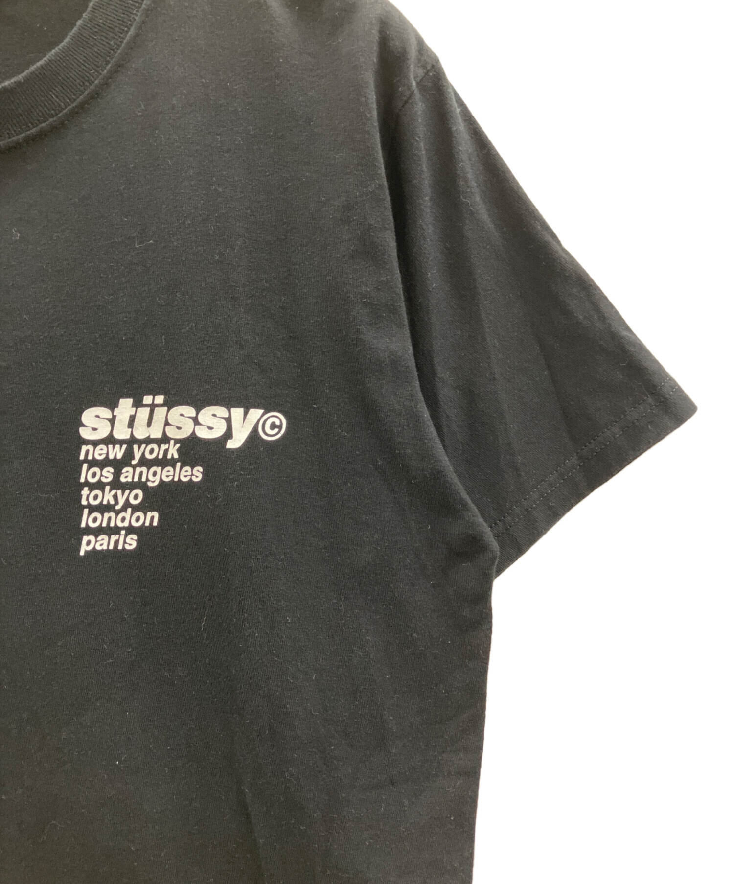 中古・古着通販】stussy (ステューシー) STRAWBERRY TEE ブラック
