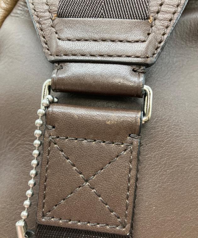 COACH ボディバッグ ブラウン 中古・古着通販】COACH (コーチ) COACH ボディバッグ ブラウン