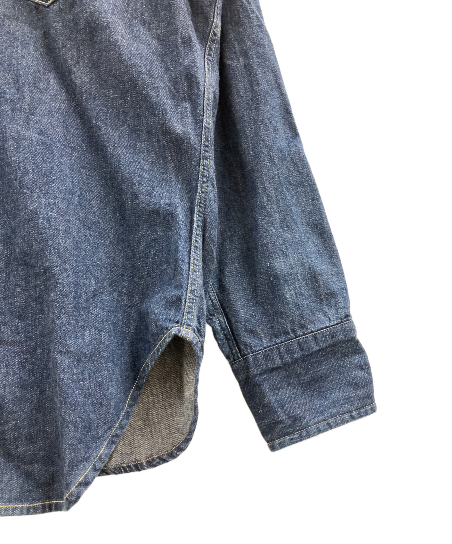中古・古着通販】LEVI'S (リーバイス) デニムシャツ インディゴ サイズ