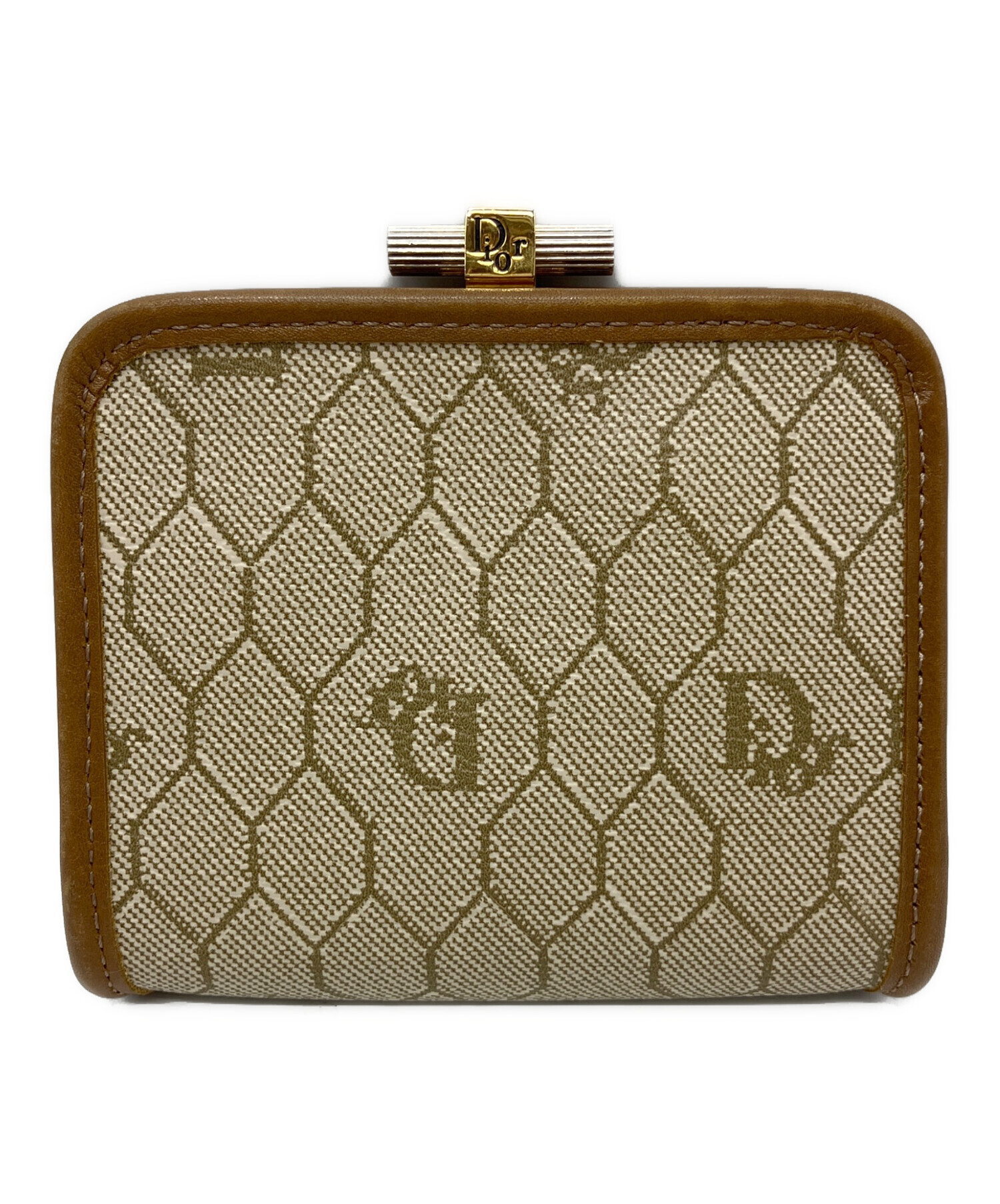 Christian Dior 財布・ケース  ベージュ 【古着】【中古】【送料無料】 中古・古着通販】Christian Dior (クリスチャン ディオール) Christian
