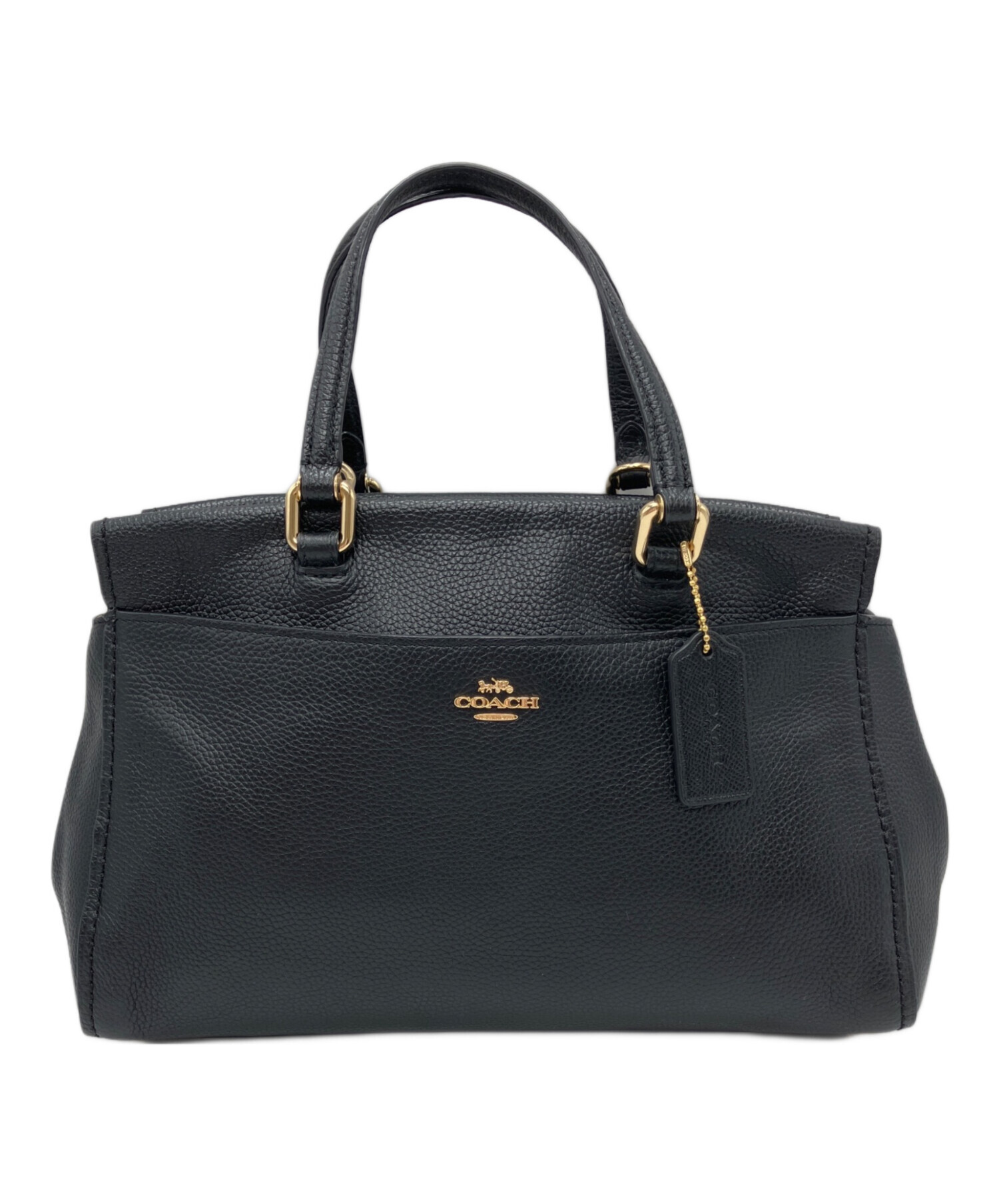 中古・古着通販】COACH (コーチ) COACH ハンドバッグ ブラック