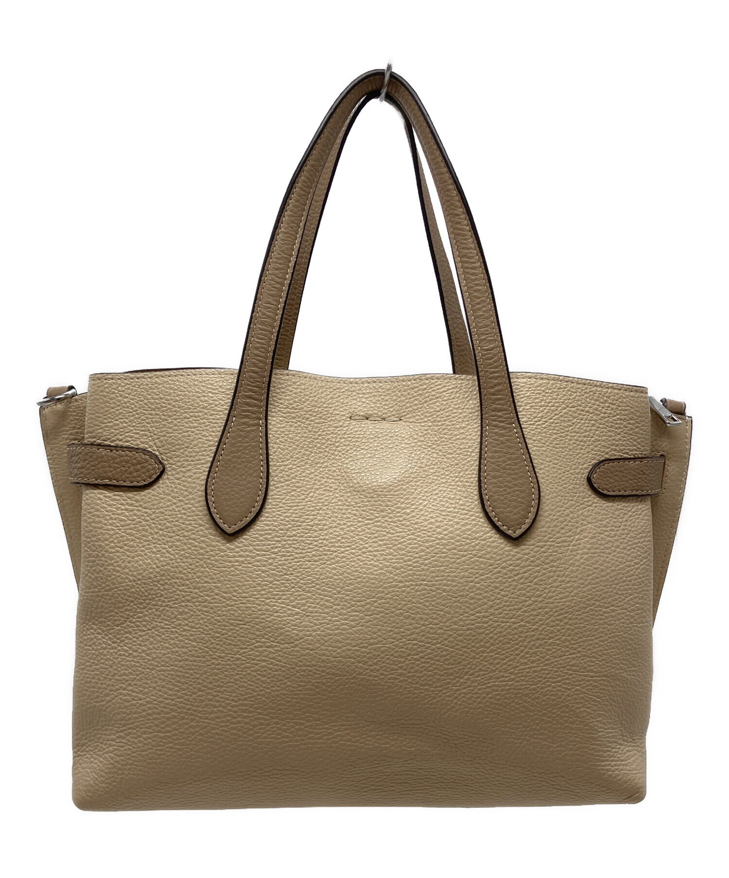 中古・古着通販】COACH (コーチ) COACH 2WAYバッグ ベージュ｜ブランド 