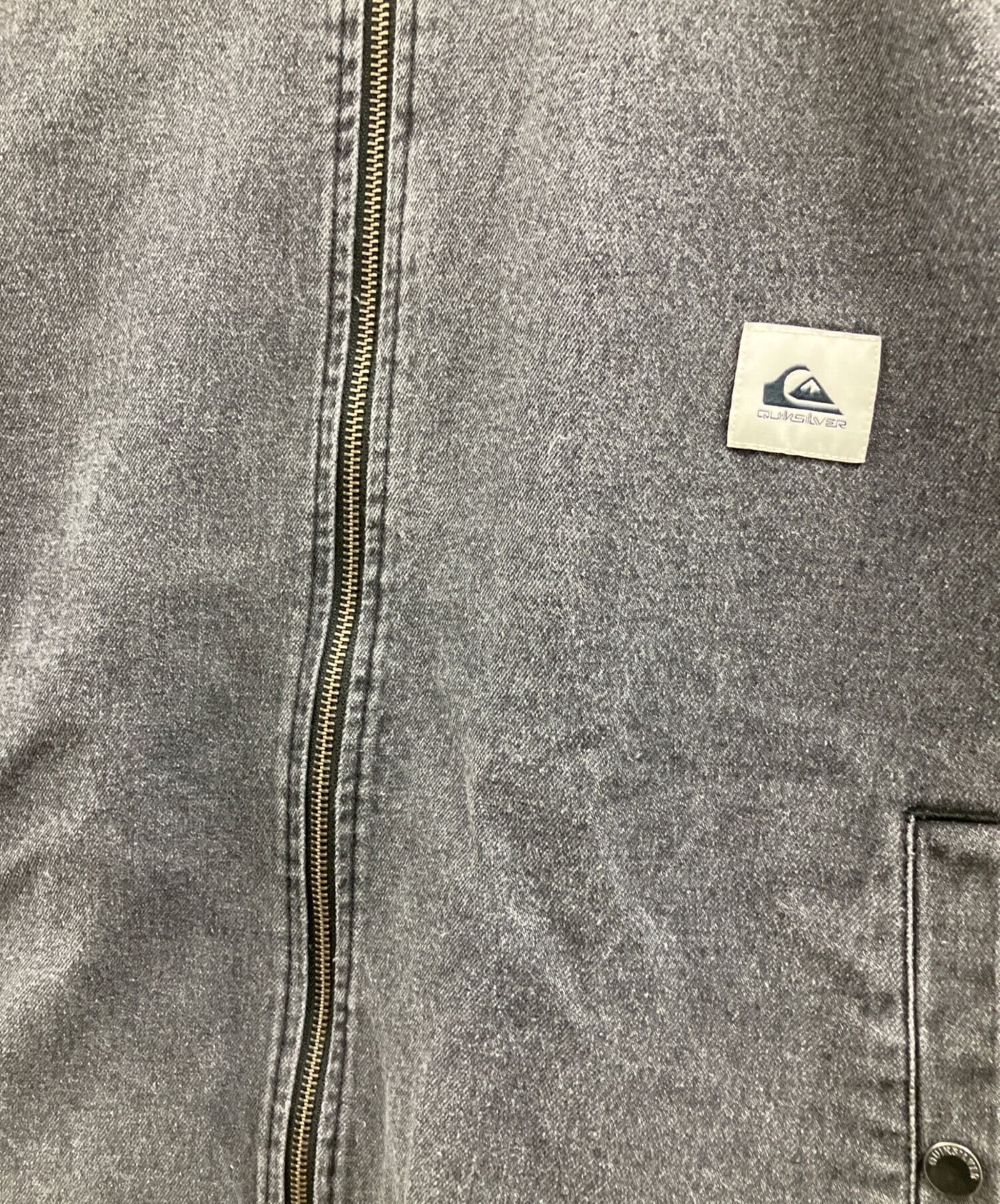 中古・古着通販】Quiksilver (クイックシルバー) DENIM WASH MA JACKET