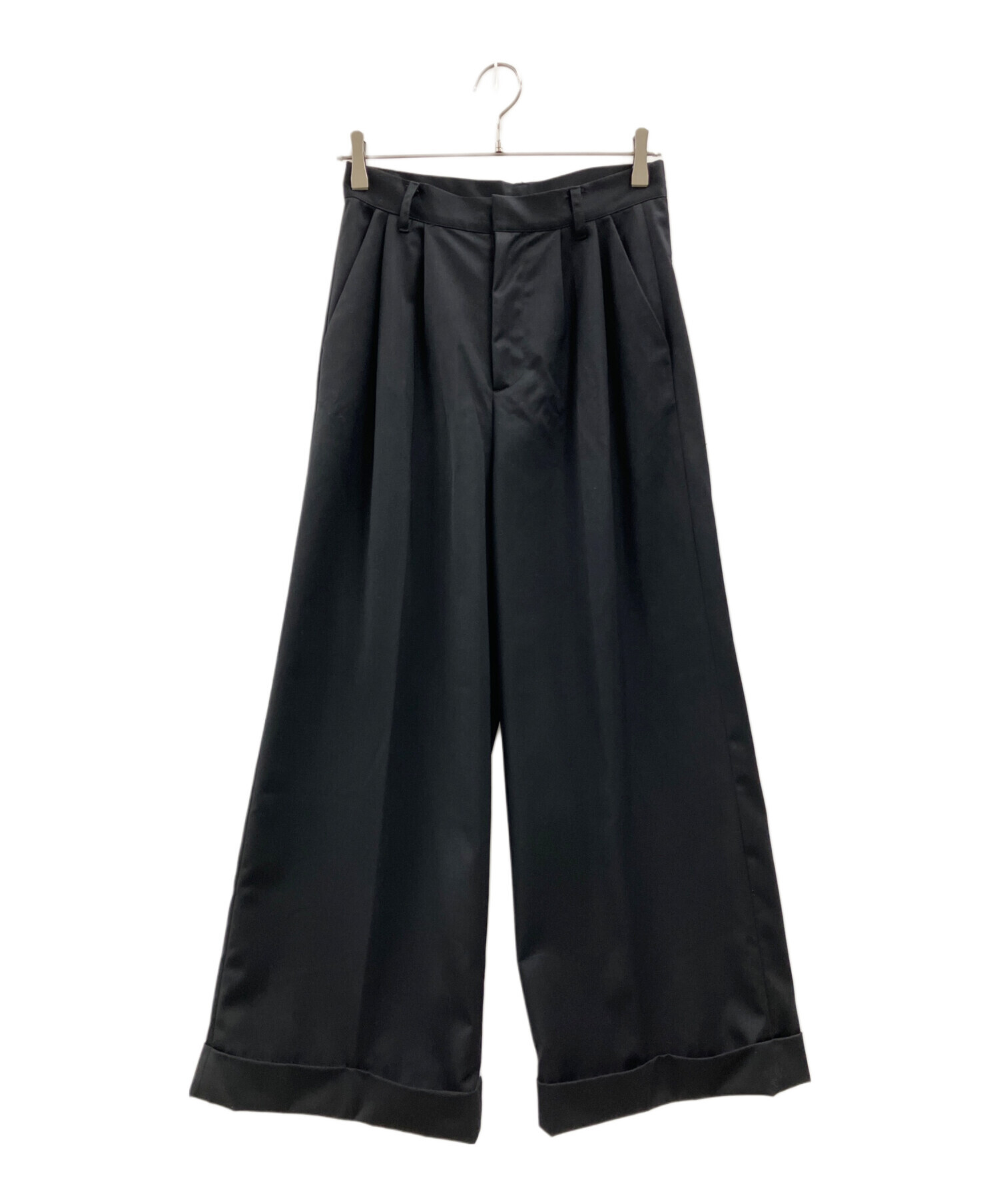 中古・古着通販】CAMPHOR WOOD (カンファーウッド) 2tuck wide baggy