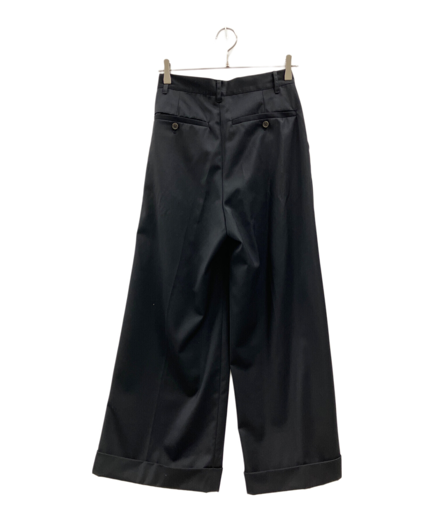 中古・古着通販】CAMPHOR WOOD (カンファーウッド) 2tuck wide baggy