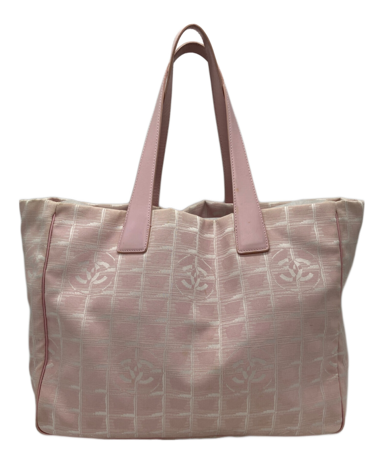 CHANELピンクトートバッグ　ビッグココマーク シャネル 中古・古着通販】CHANEL (シャネル) CHANEL トートバッグ ピンク
