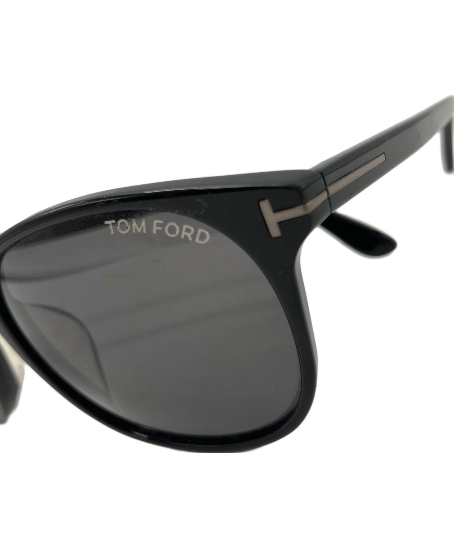 トムフォード TOM FORD サングラス 衣料品 プラスチック レディース ブラック系 【中古】 中古・古着通販】TOM FORD (トムフォード) サングラス ブラック サイズ