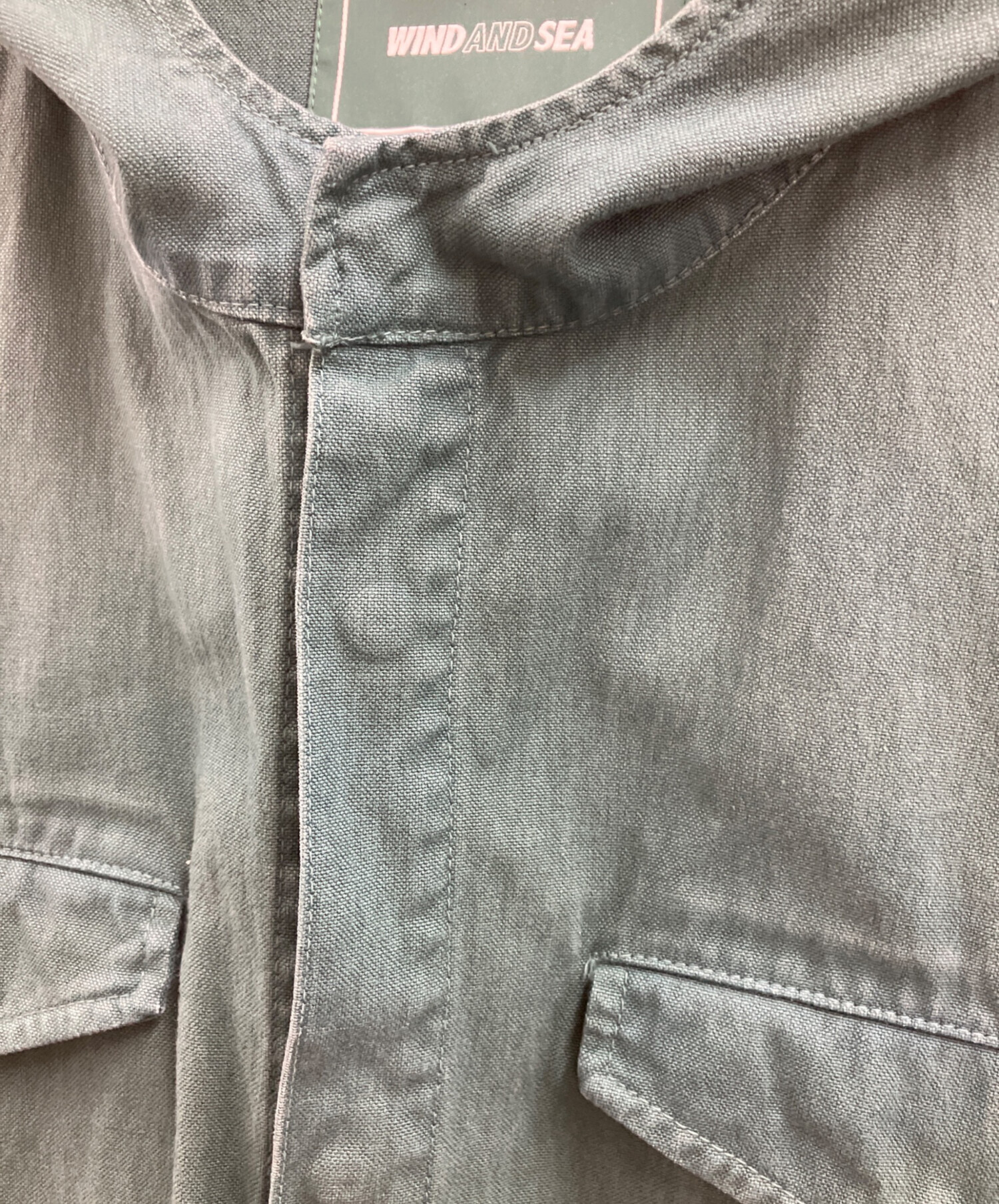 中古・古着通販】WIND AND SEA (ウィンダンシー) OVERDYED FIELD PARKA 