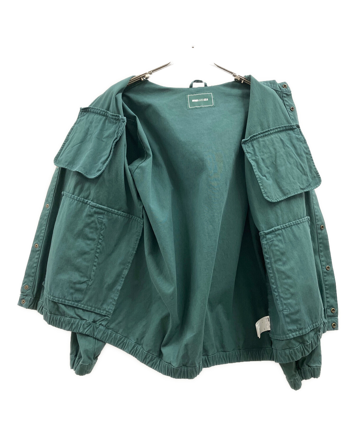 中古・古着通販】WIND AND SEA (ウィンダンシー) OVERDYED FIELD PARKA 