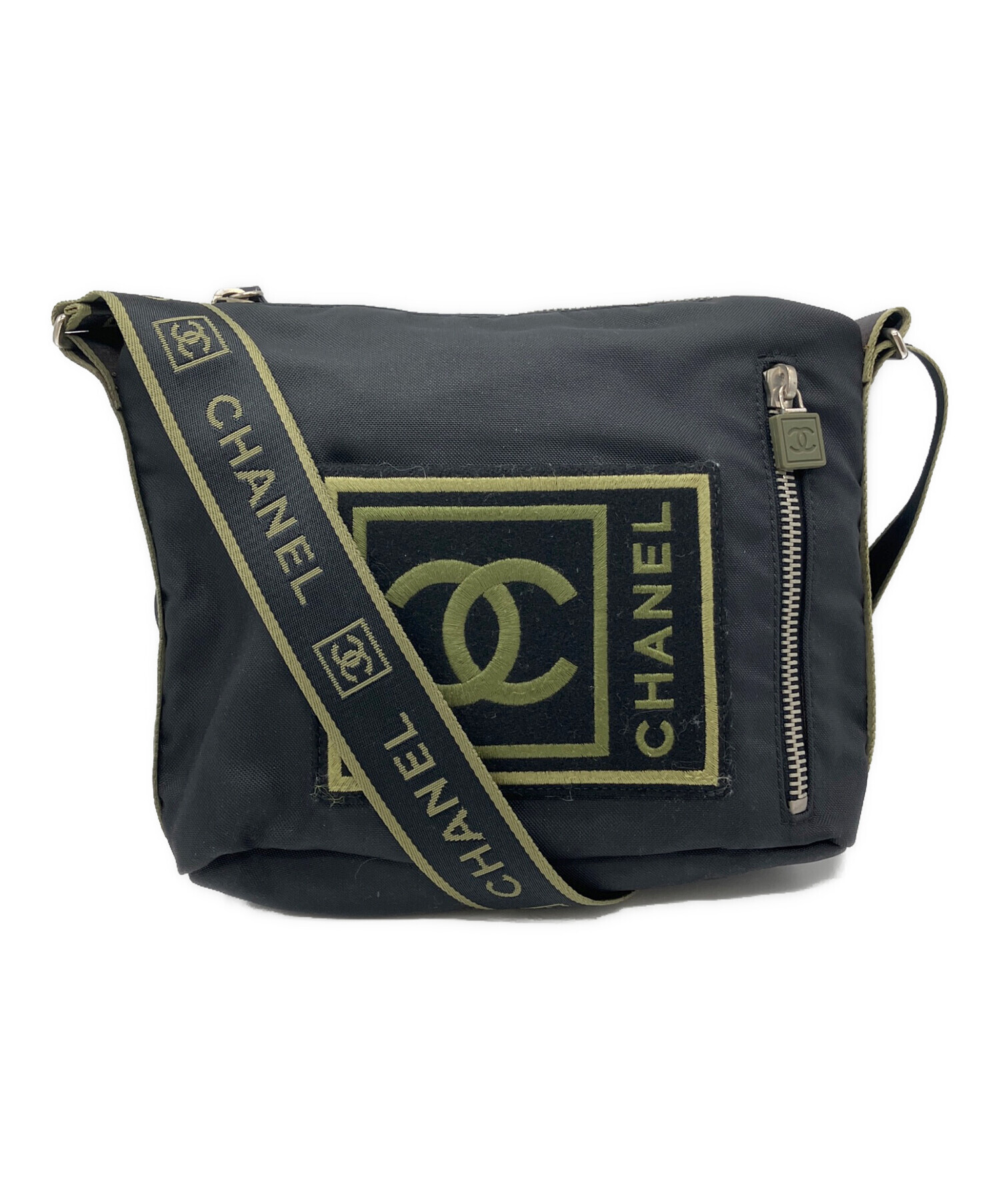 ☆シャネル　ショルダーバッグ　中古☆ 中古・古着通販】CHANEL (シャネル) ショルダーバッグ ネイビー