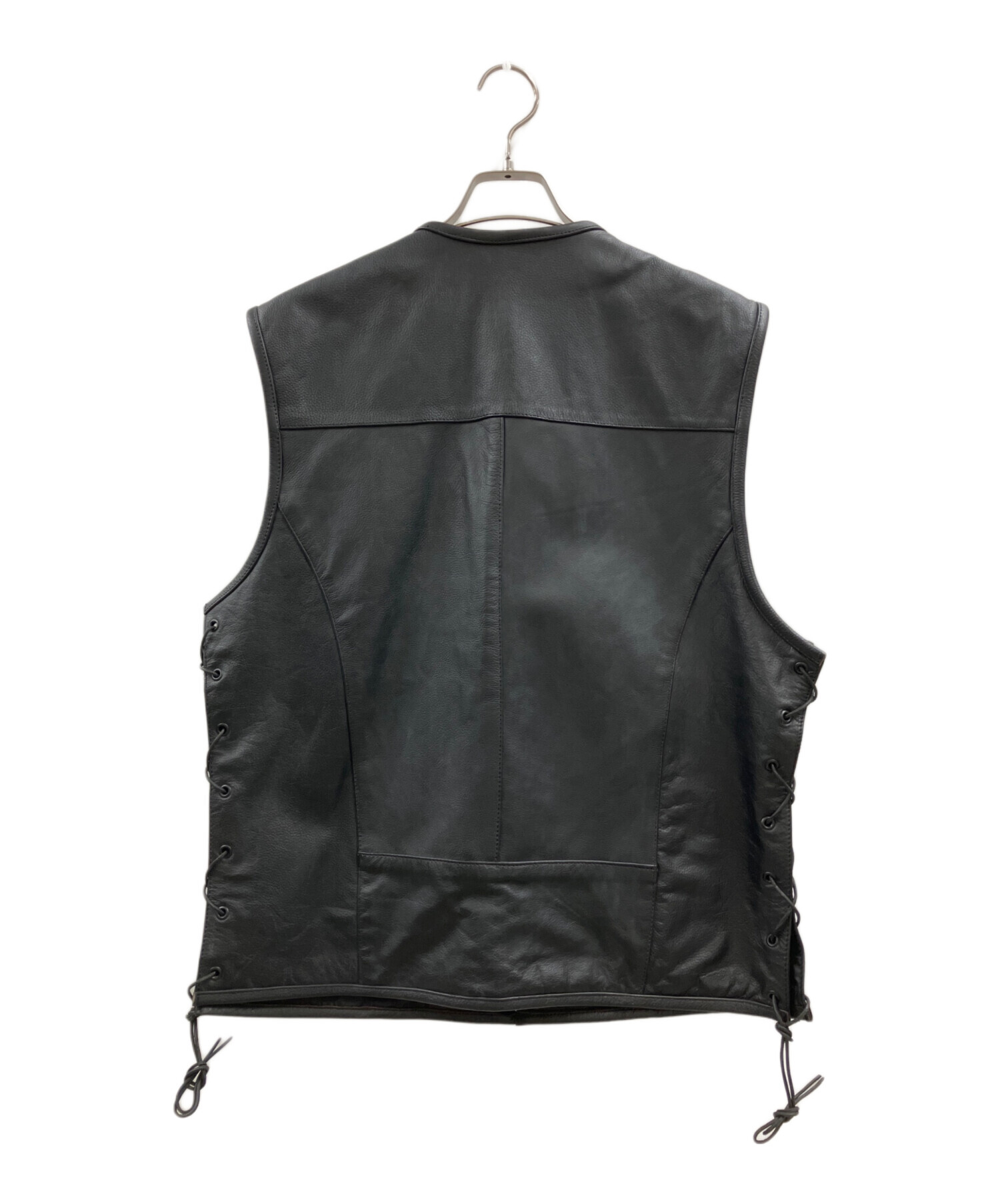 中古・古着通販】XELEMENT (エックスエレメント) ノースリーブレザー 