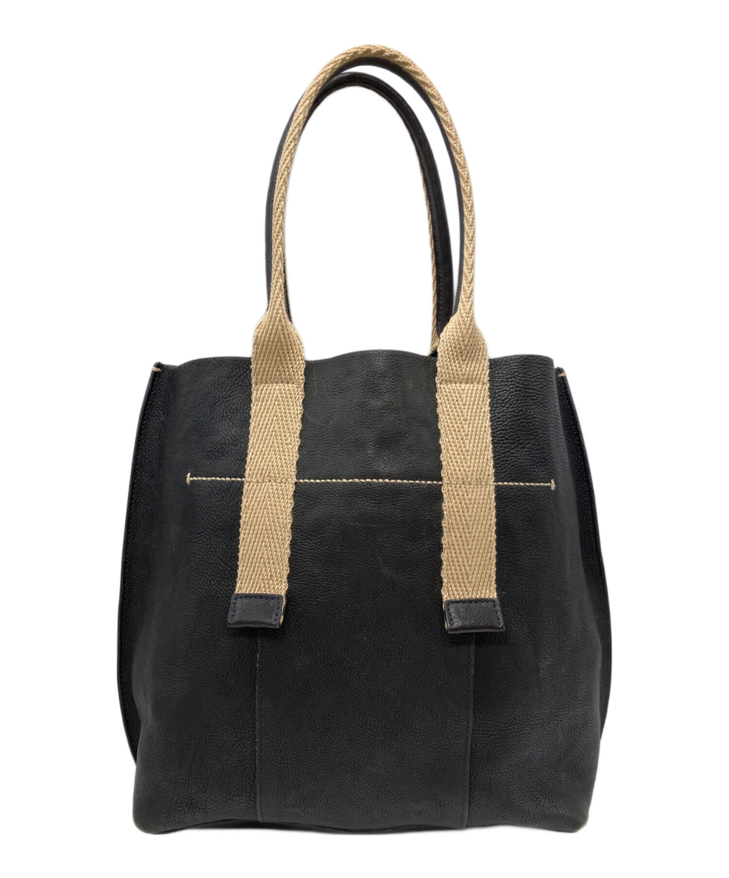 中古・古着通販】genten (ゲンテン) genten トートバッグ ブラック 