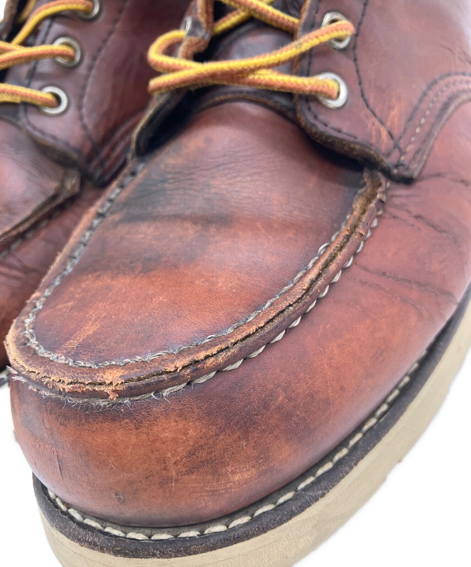 レッドウィング　ブーツ　メンズ　28 美品　ブラウン　ハイカット　アメカジ　古着 中古・古着通販】RED WING (レッドウィング) RED WING 7ホールブーツ