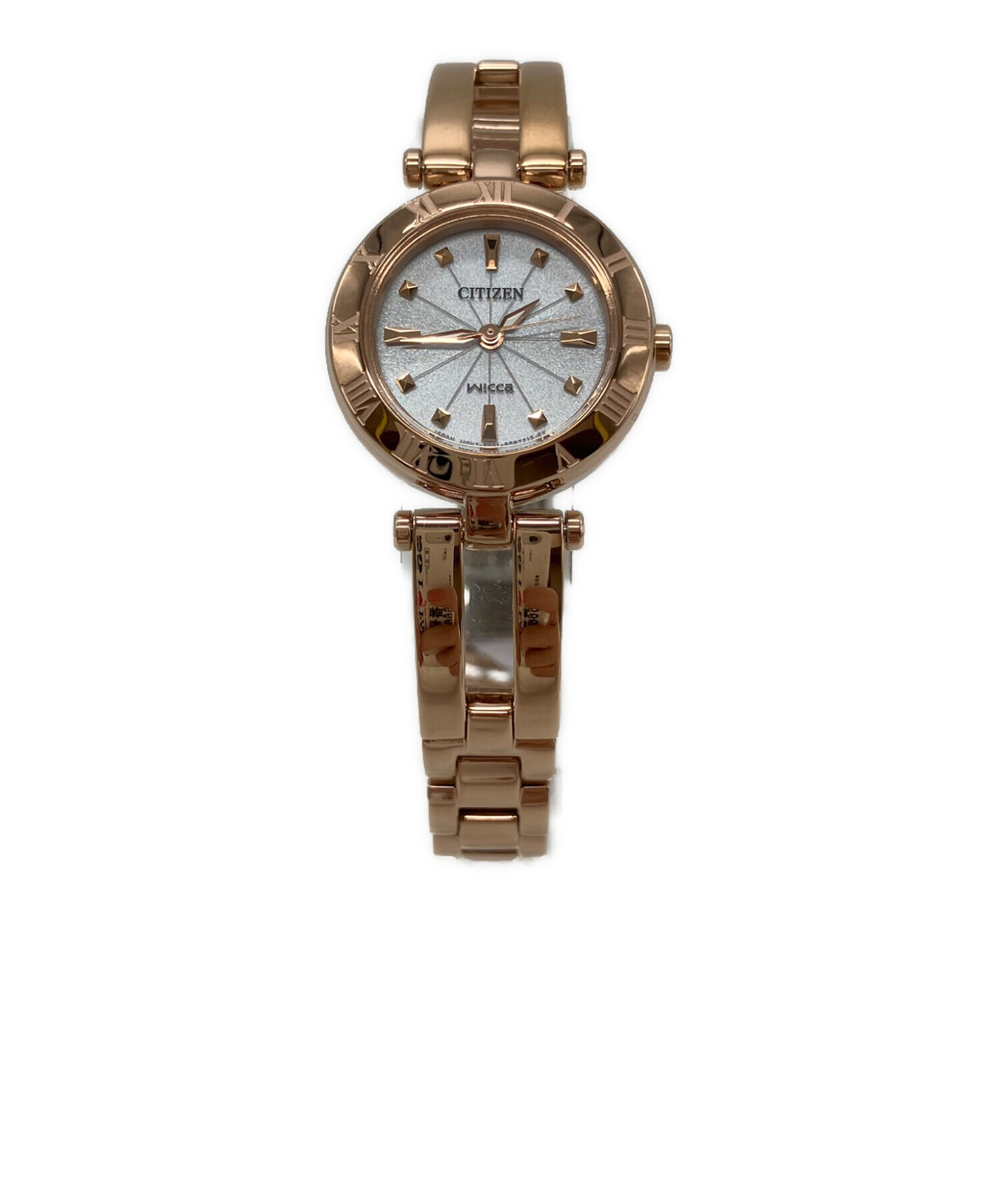 中古・古着通販】CITIZEN (シチズン) wicca 腕時計 ピンクゴールド
