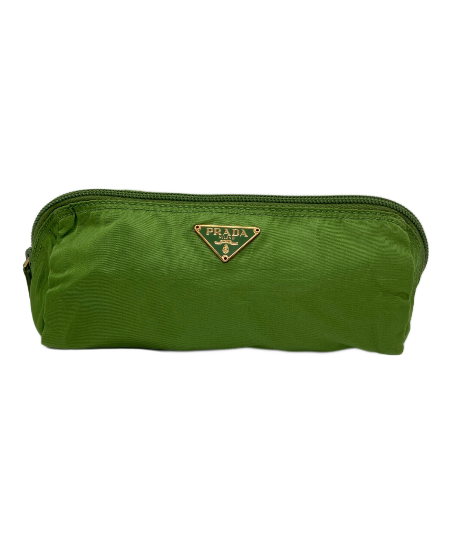 中古・古着通販】PRADA (プラダ) PRADA ナイロンポーチ グリーン