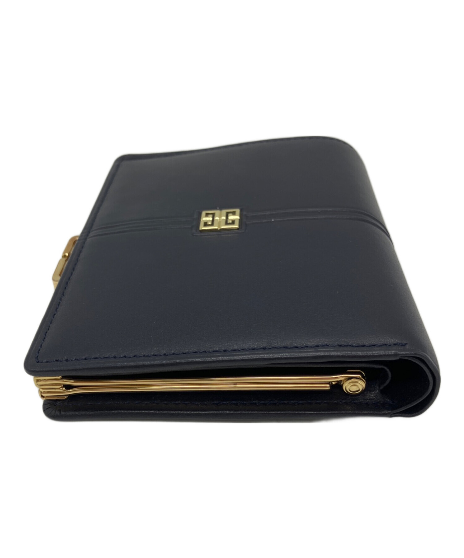 GIVENCHY ハンドバッグ パーティーバッグ ネイビー ジバンシィ 中古・古着通販】GIVENCHY (ジバンシィ) GIVENCHY 2つ折り財布