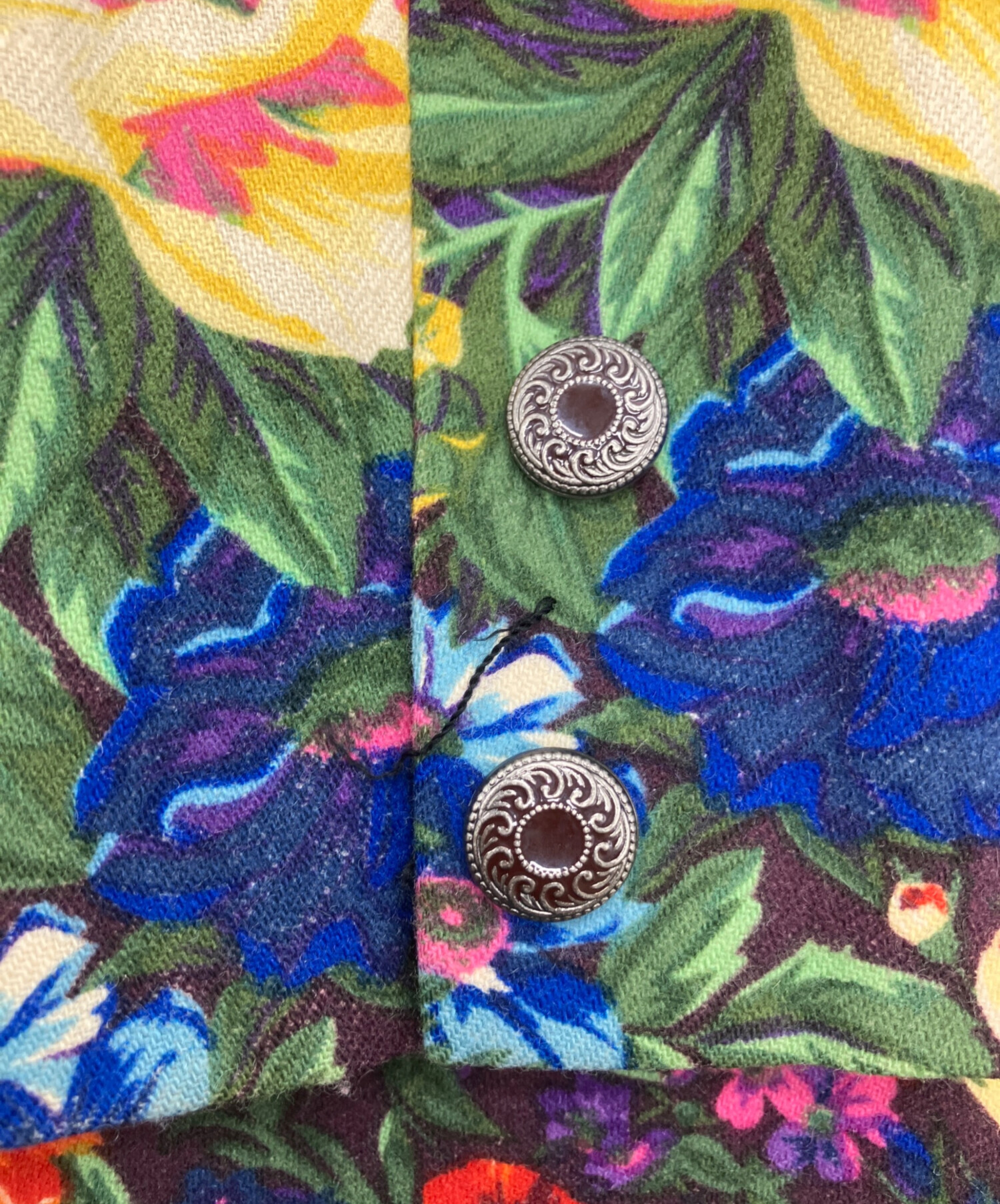 KENZO 花柄 テーラードジャケット 中古・古着通販】KENZO (ケンゾー) テーラードジャケット マルチカラー