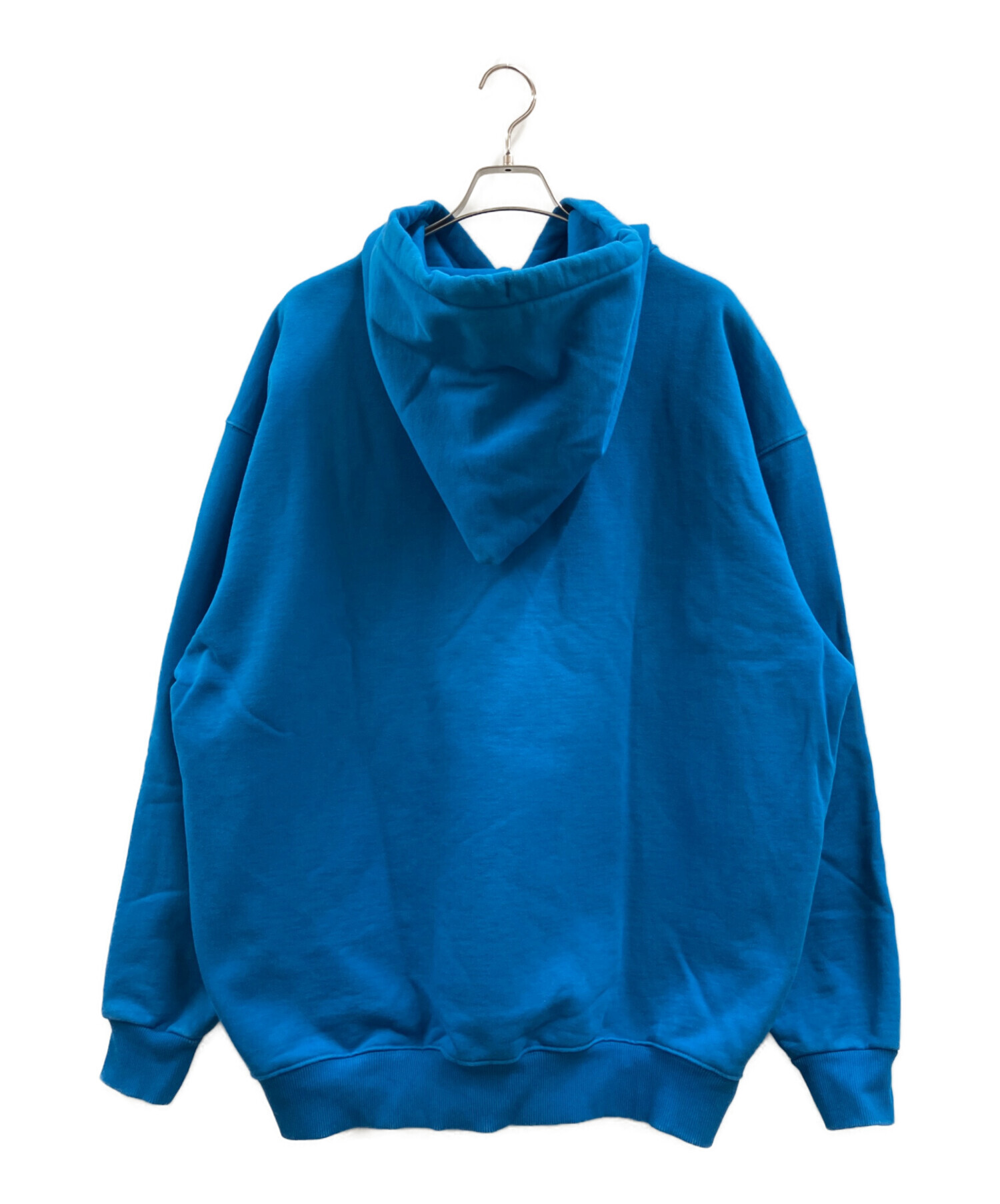 青色珈琲店~古着~ 中古・古着通販】Champion (チャンピオン) SUPER FLEECE HOODIE ブルー