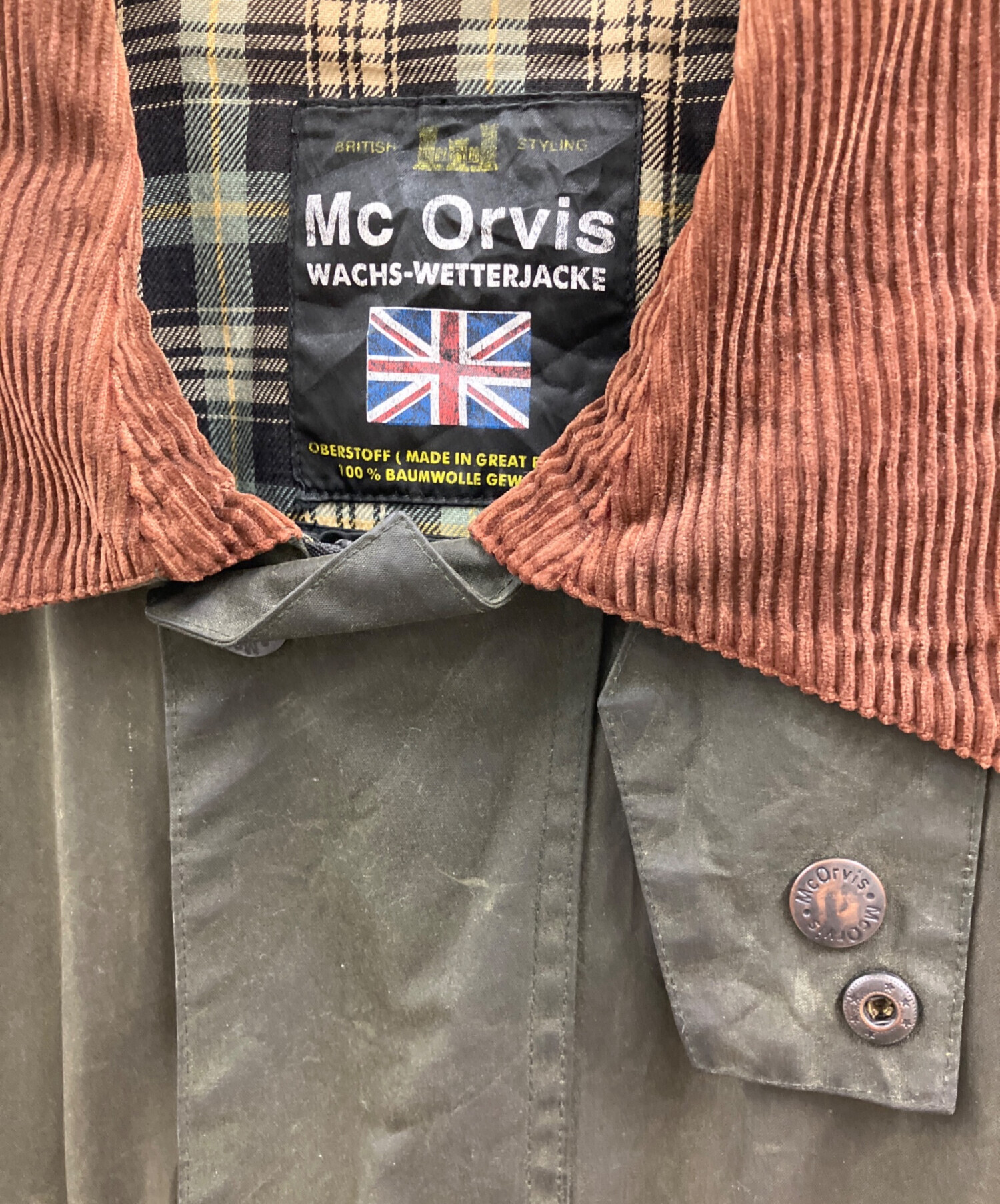 Mc.orvis オイルドジャケット 中古・古着通販】Mc Orvis (マックオルビス) オイルドジャケット