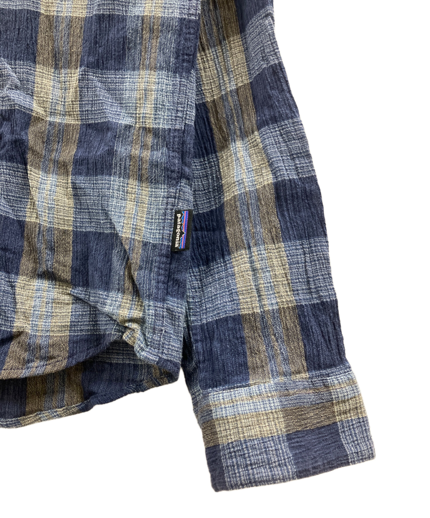中古・古着通販】Patagonia (パタゴニア) 長袖シャツ ブルー サイズ:XS