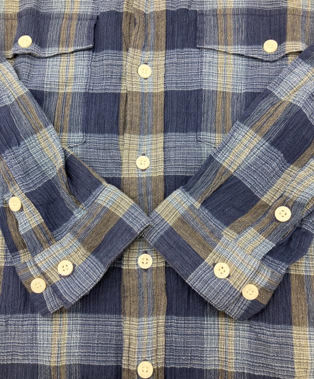中古・古着通販】Patagonia (パタゴニア) 長袖シャツ ブルー サイズ:XS