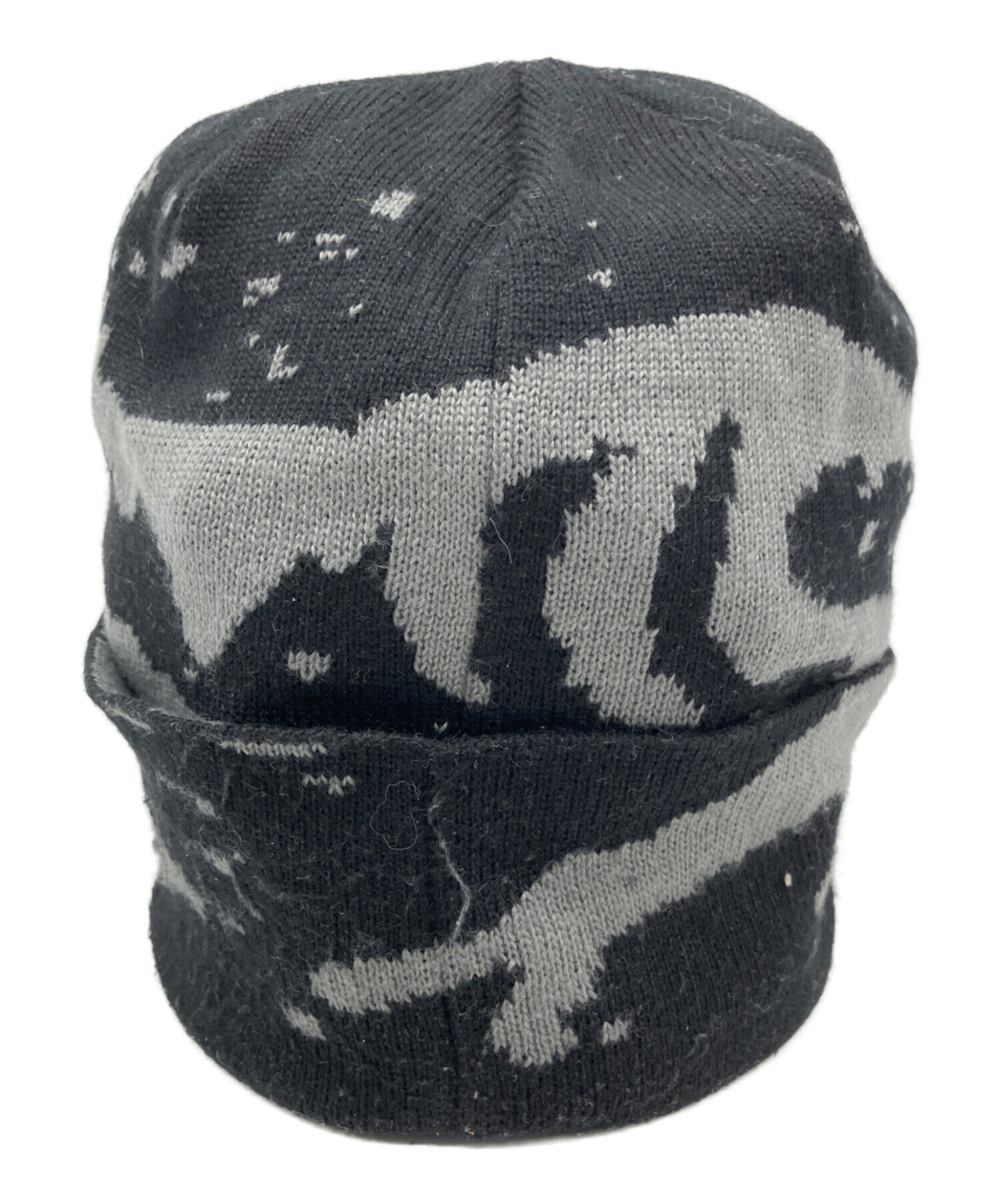 ARC'TERYX ニット帽 ブラック/グレー 中古・古着通販】ARC'TERYX (アークテリクス) ARC'TERYX ニット帽