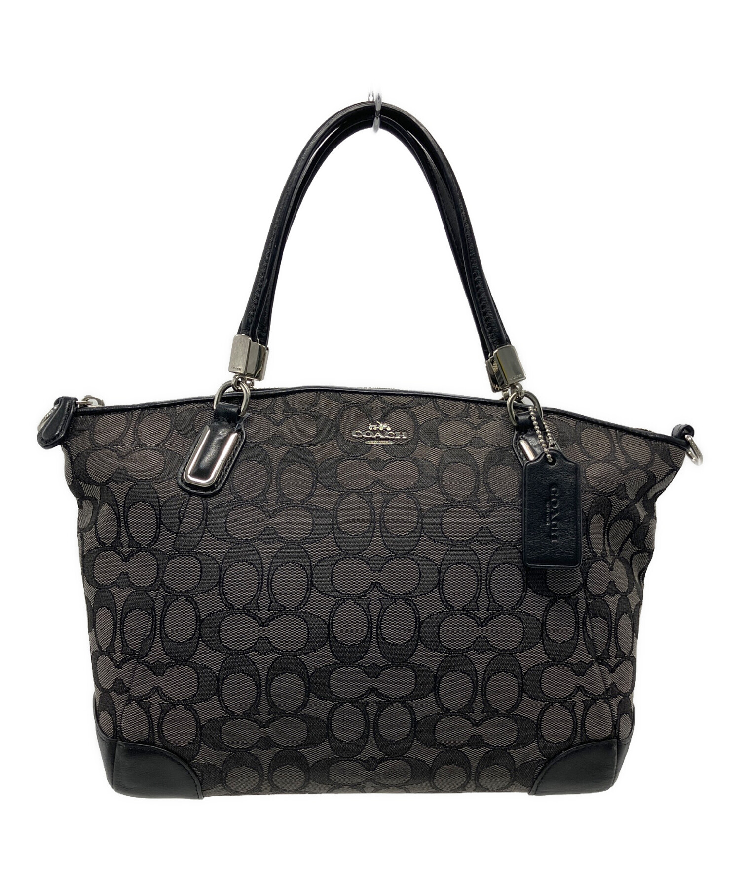 中古・古着通販】COACH (コーチ) COACH 2WAYショルダーバッグ グレー
