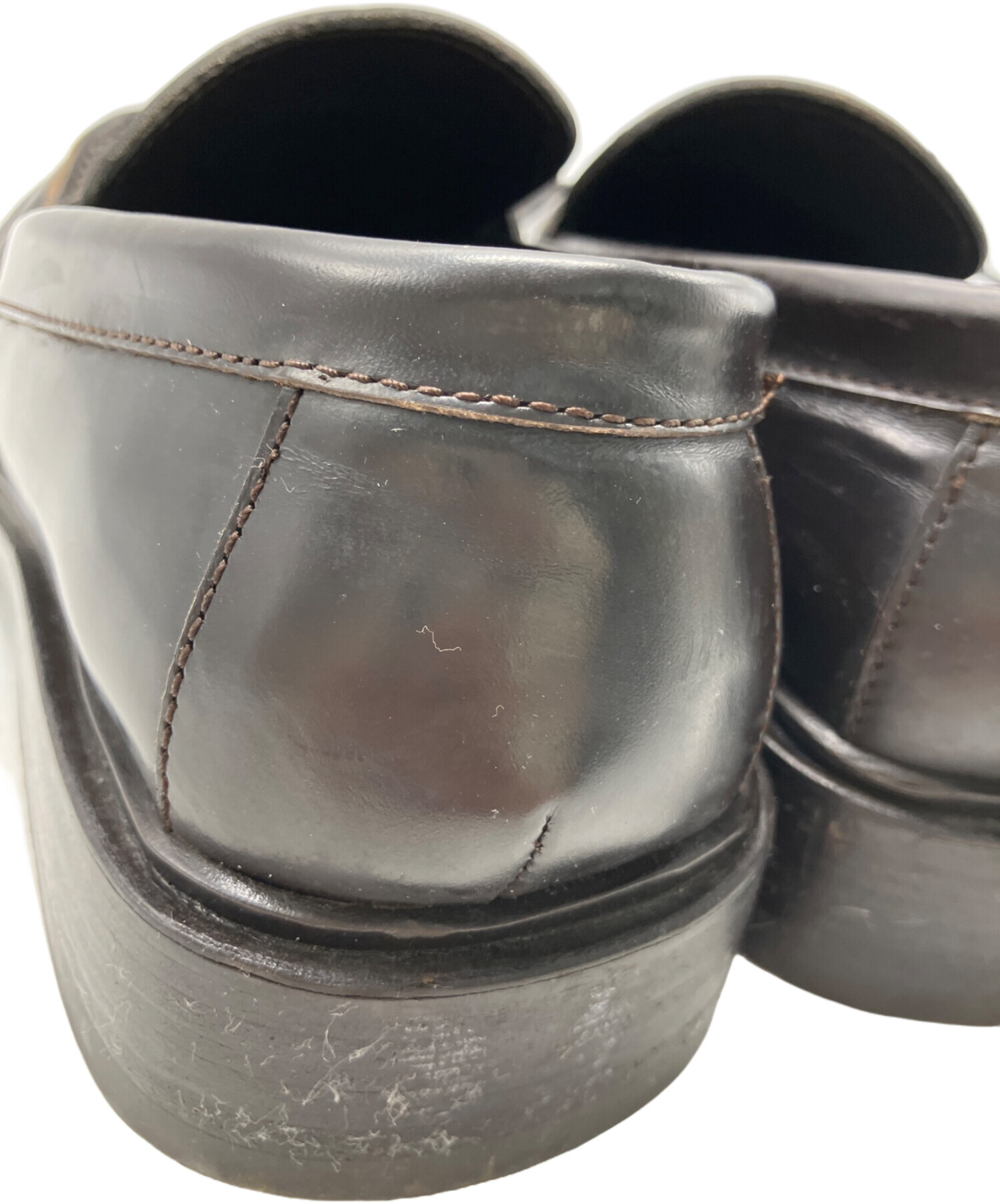 中古・古着通販】GUCCI (グッチ) GUCCI ローファー ブラウン サイズ