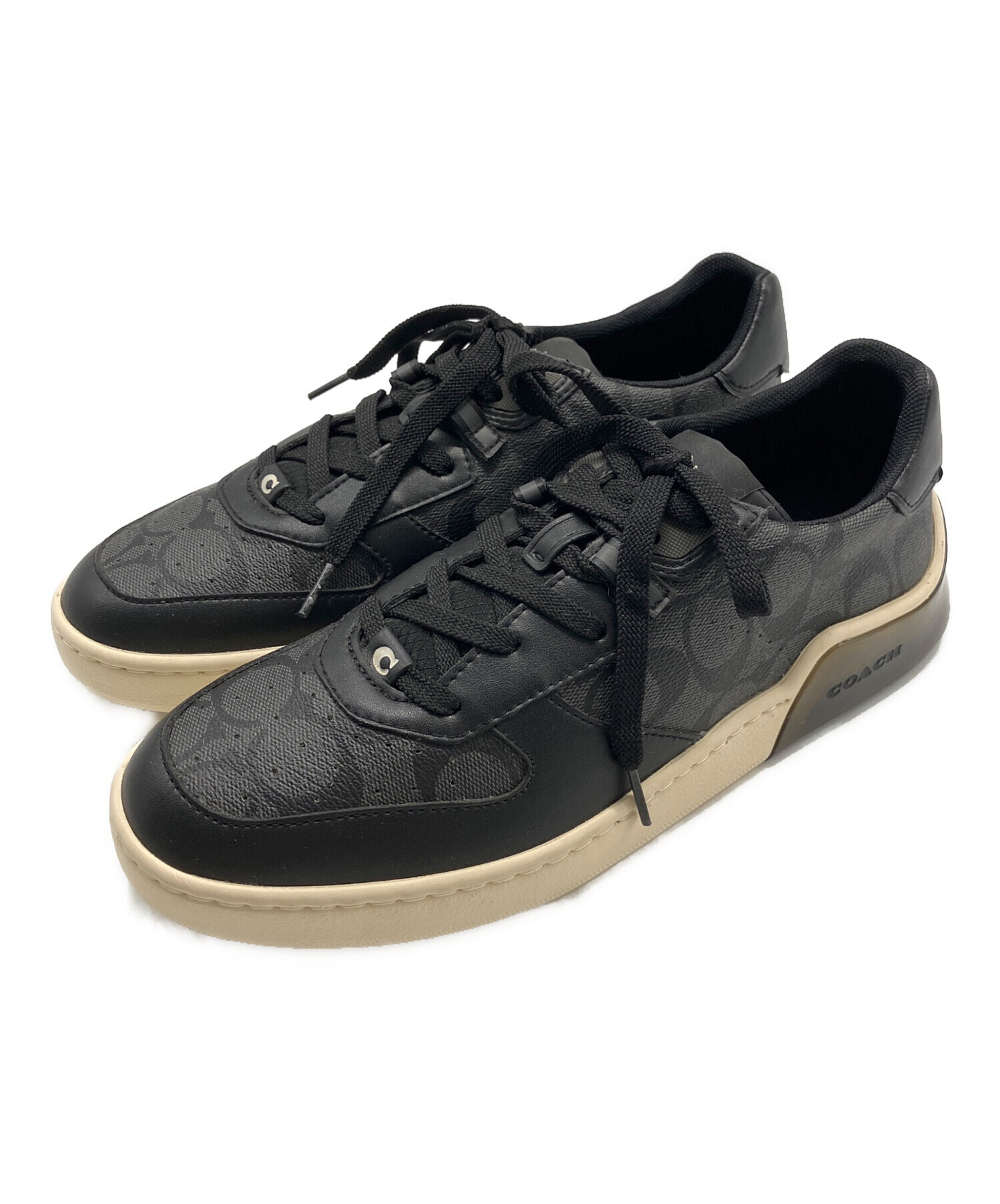 中古・古着通販】COACH (コーチ) COACH スニーカー ブラック サイズ 