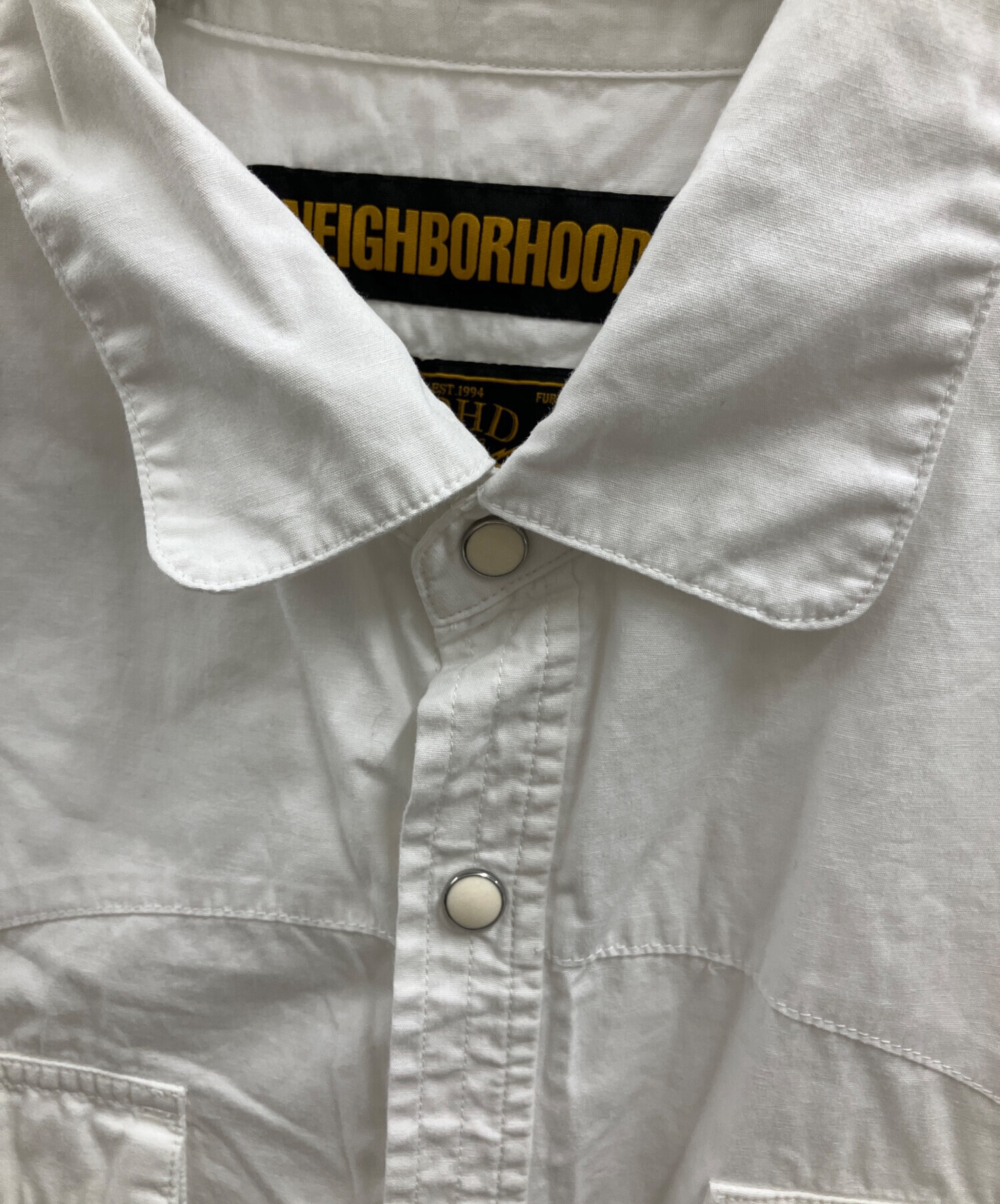 中古・古着通販】NEIGHBORHOOD (ネイバーフッド) 長袖シャツ ホワイト