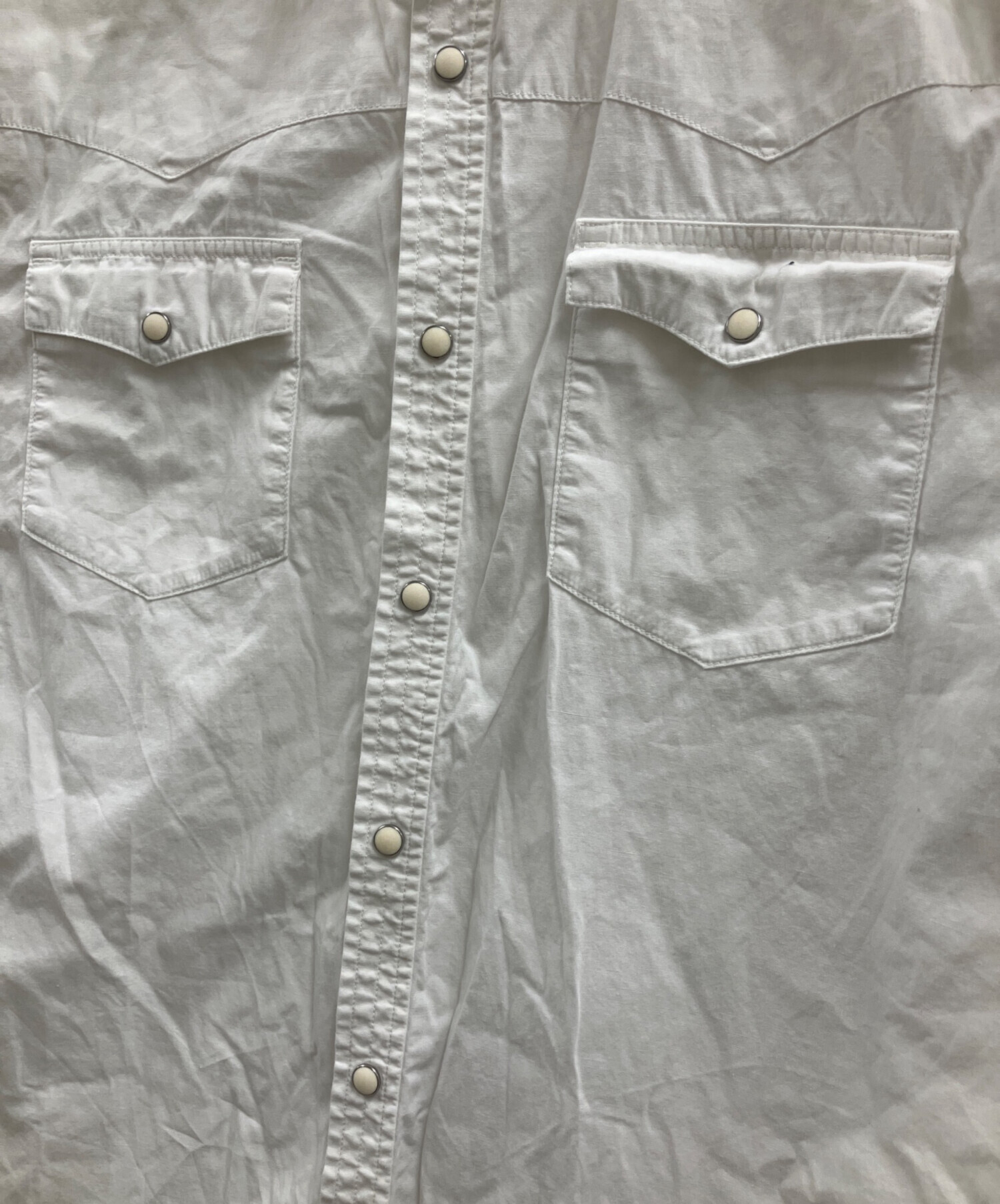 中古・古着通販】NEIGHBORHOOD (ネイバーフッド) 長袖シャツ ホワイト