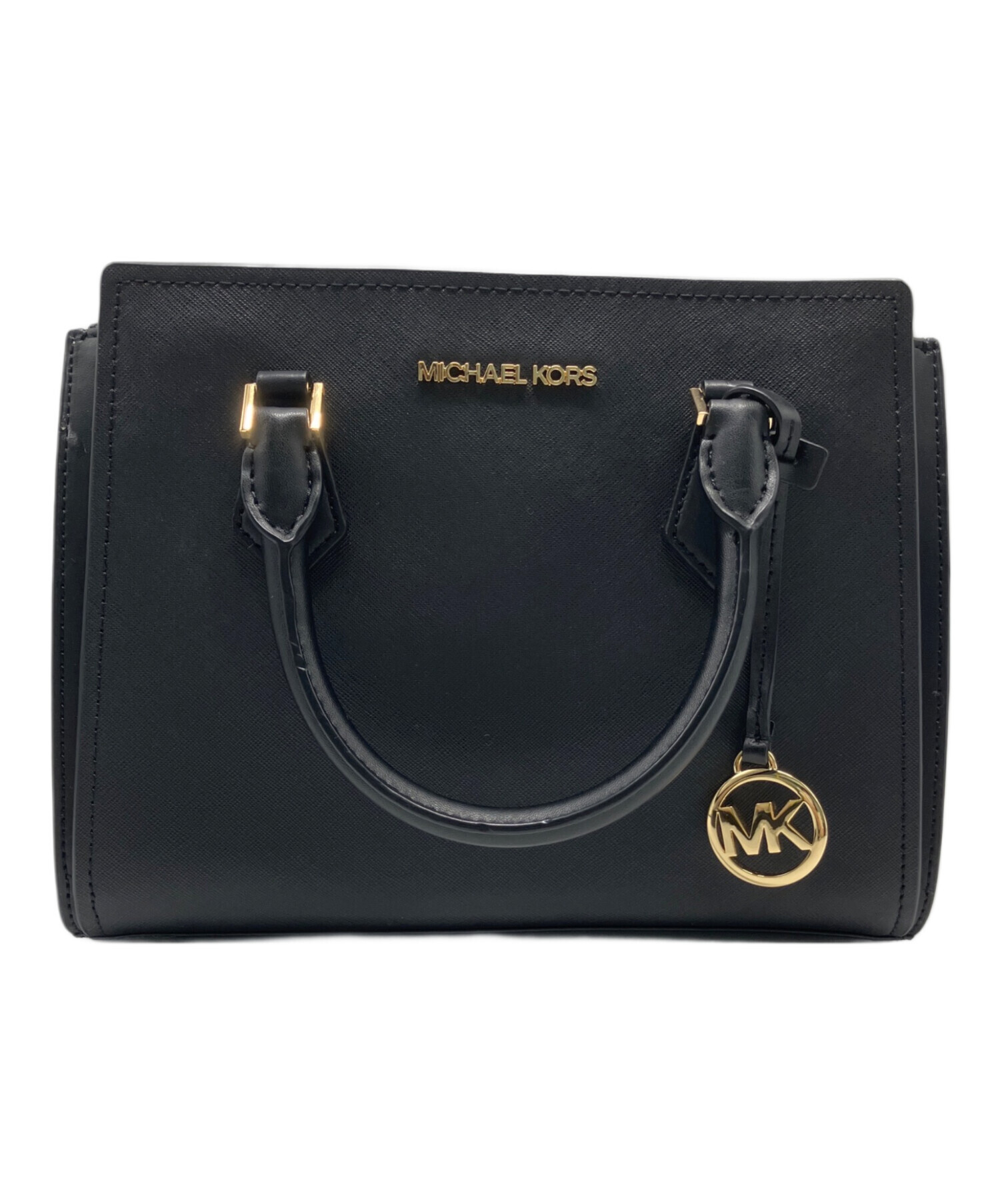 MICHAEL KORS マイケルコースブラック ビジネスバッグ2wayＷジップ 中古・古着通販】MICHAEL KORS (マイケル・コース) MICHAEL KORS 2WAY