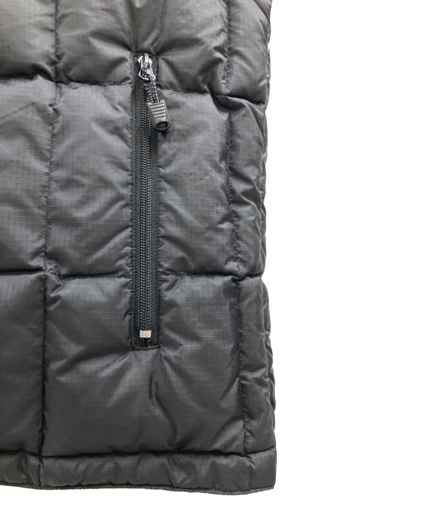 中古・古着通販】GAP (ギャップ) リバーシブルダウンベスト ブラック
