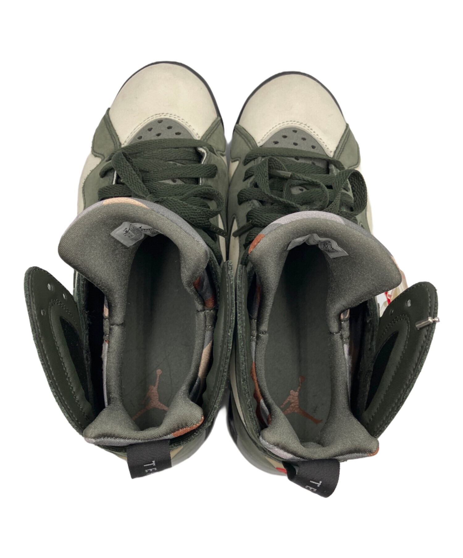 送料無料 中古 NIKE AIR JORDAN 7 26cm US8 RETRO BRIGHT CONCORD 