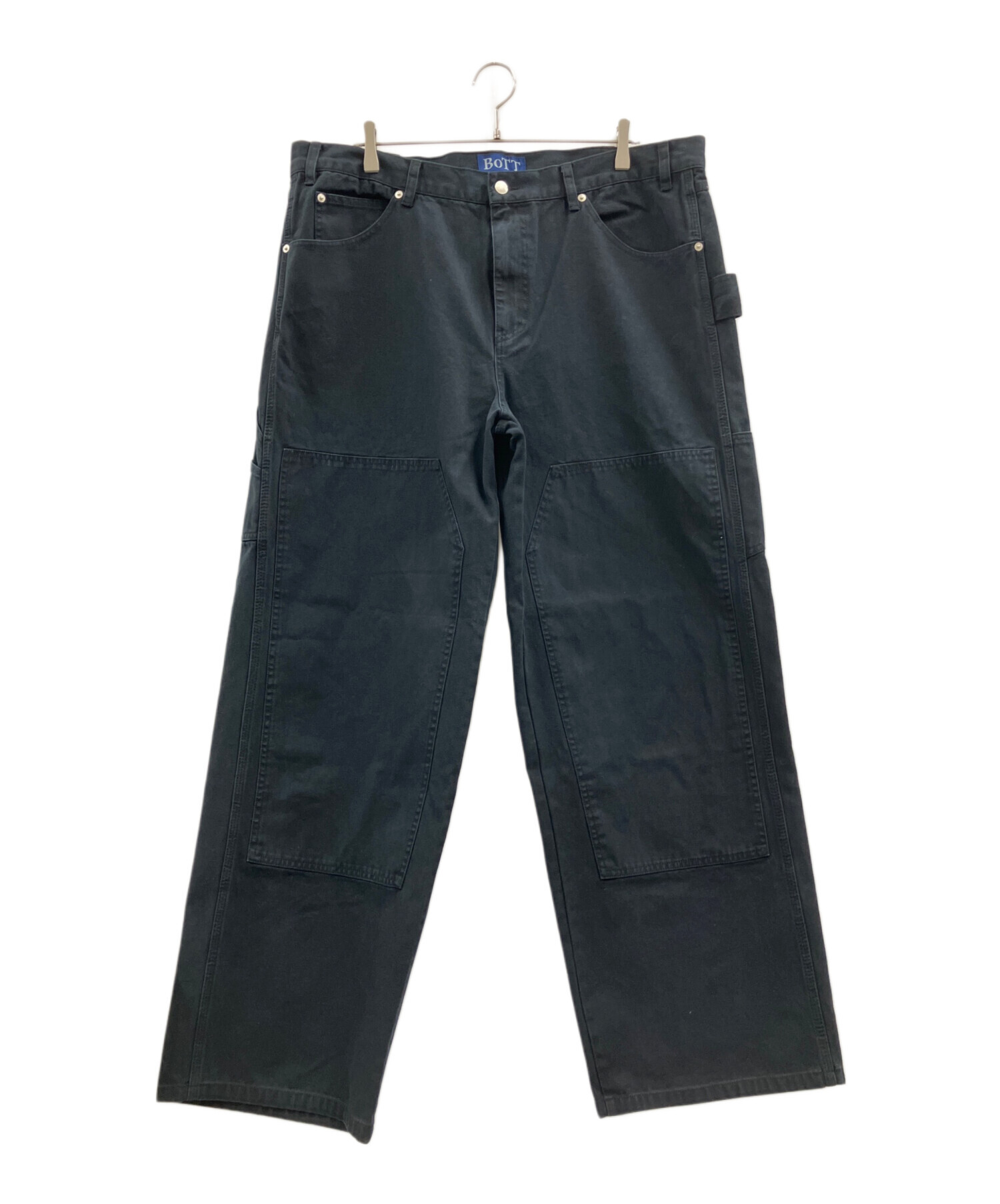 中古・古着通販】BoTT (ボット) Canvas Work Pant ブラック サイズ:W36 中古・古着通販】BoTT (ボット) Canvas Work Pant ブラック サイズ:W36
