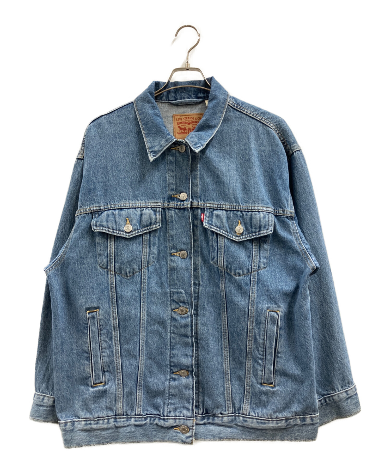 中古・古着通販】LEVI'S (リーバイス) デニムジャケット インディゴ
