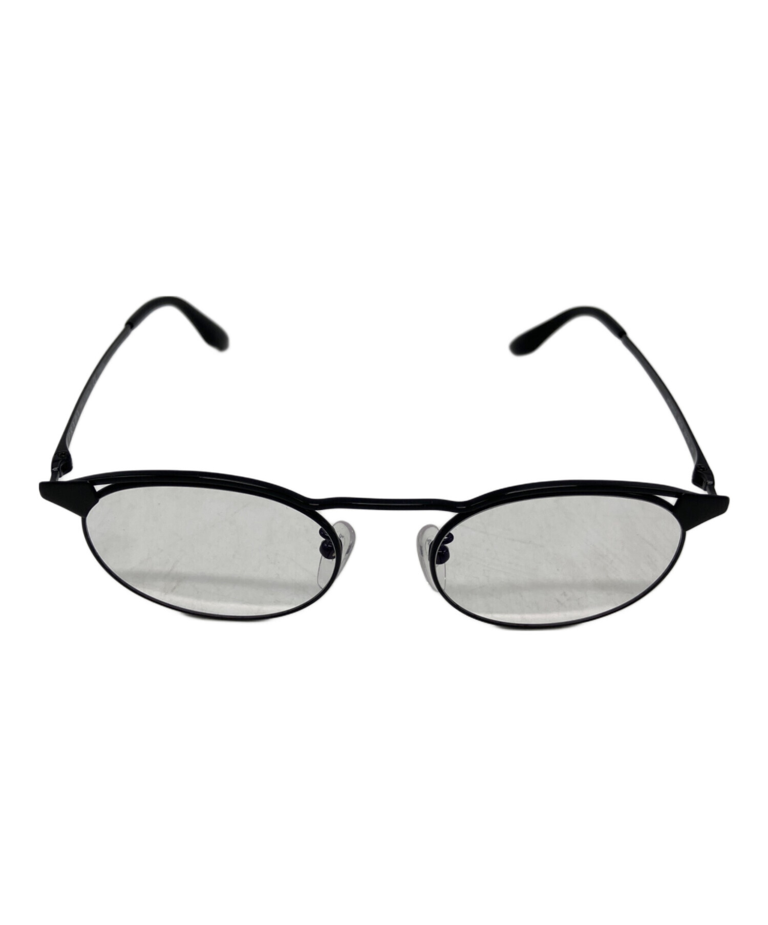 中古・古着通販】PRADA (プラダ) PRADA 伊達眼鏡 ブラック｜ブランド