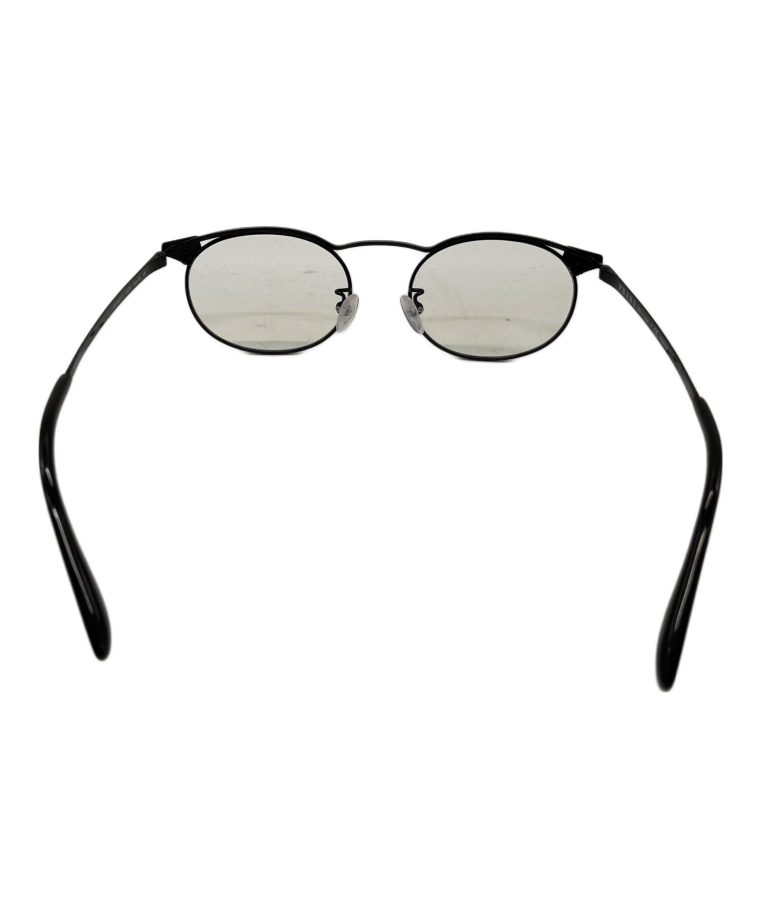中古・古着通販】PRADA (プラダ) PRADA 伊達眼鏡 ブラック｜ブランド
