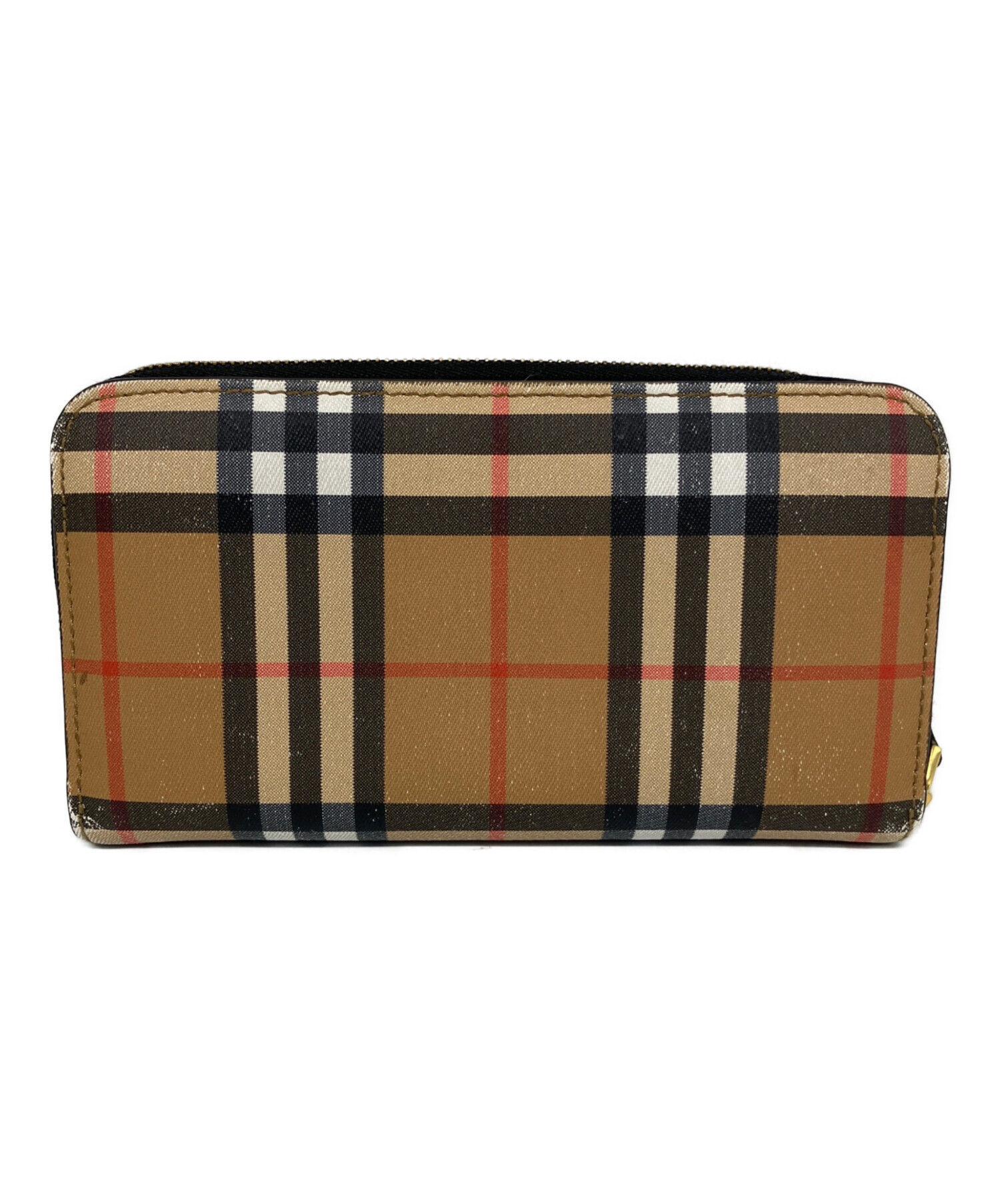 未使用　Burberry 財布 中古・古着通販】BURBERRY (バーバリー) BURBERRY ラウンドファスナー