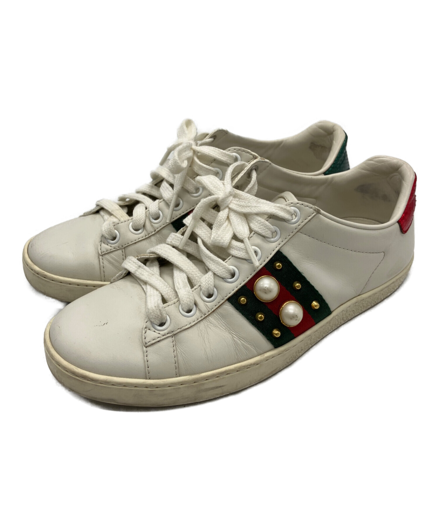 中古・古着通販】GUCCI (グッチ) GUCCI シェリーライン スニーカー